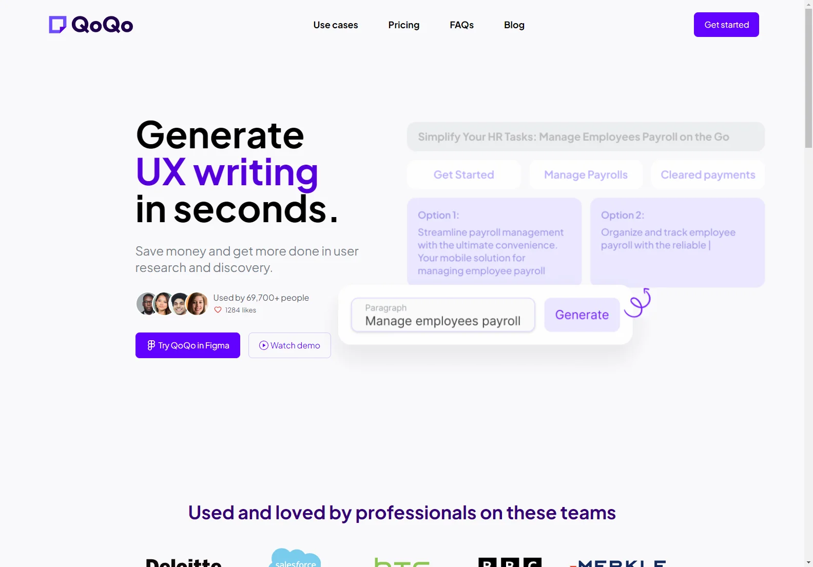 QoQo: Your AI-Powered UX Design Companion for Faster, Smarter User Research