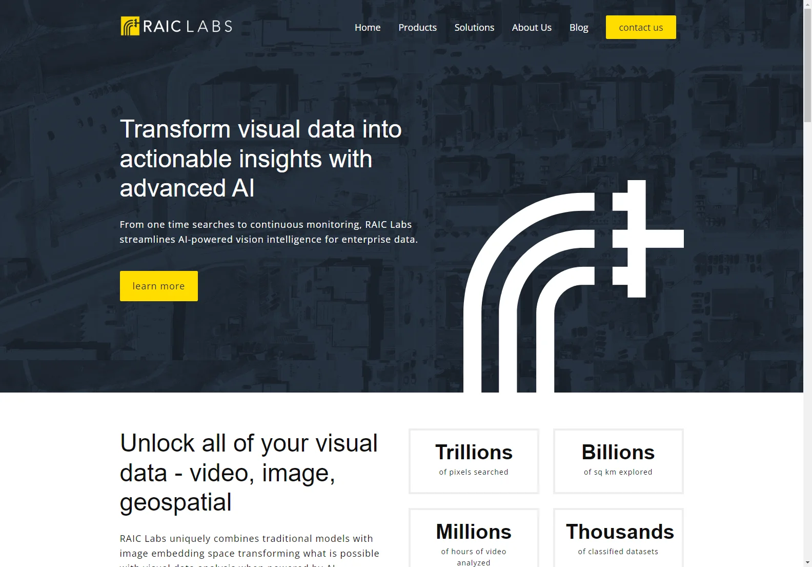 RAIC Labs: AI-Powered Visual Data Analysis for Actionable Insights