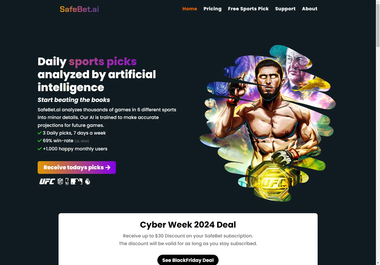 SafeBet.ai: Daily AI Sports Picks to Beat the Bookmakers