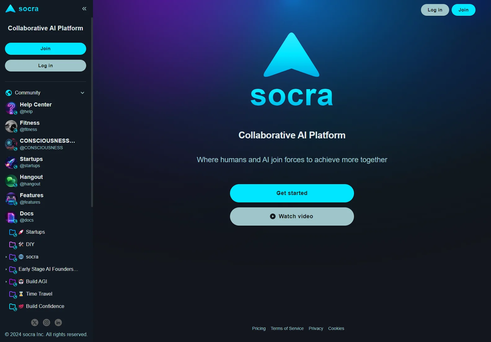 socra: Collaborative AI Platform for Enhanced Team Productivity