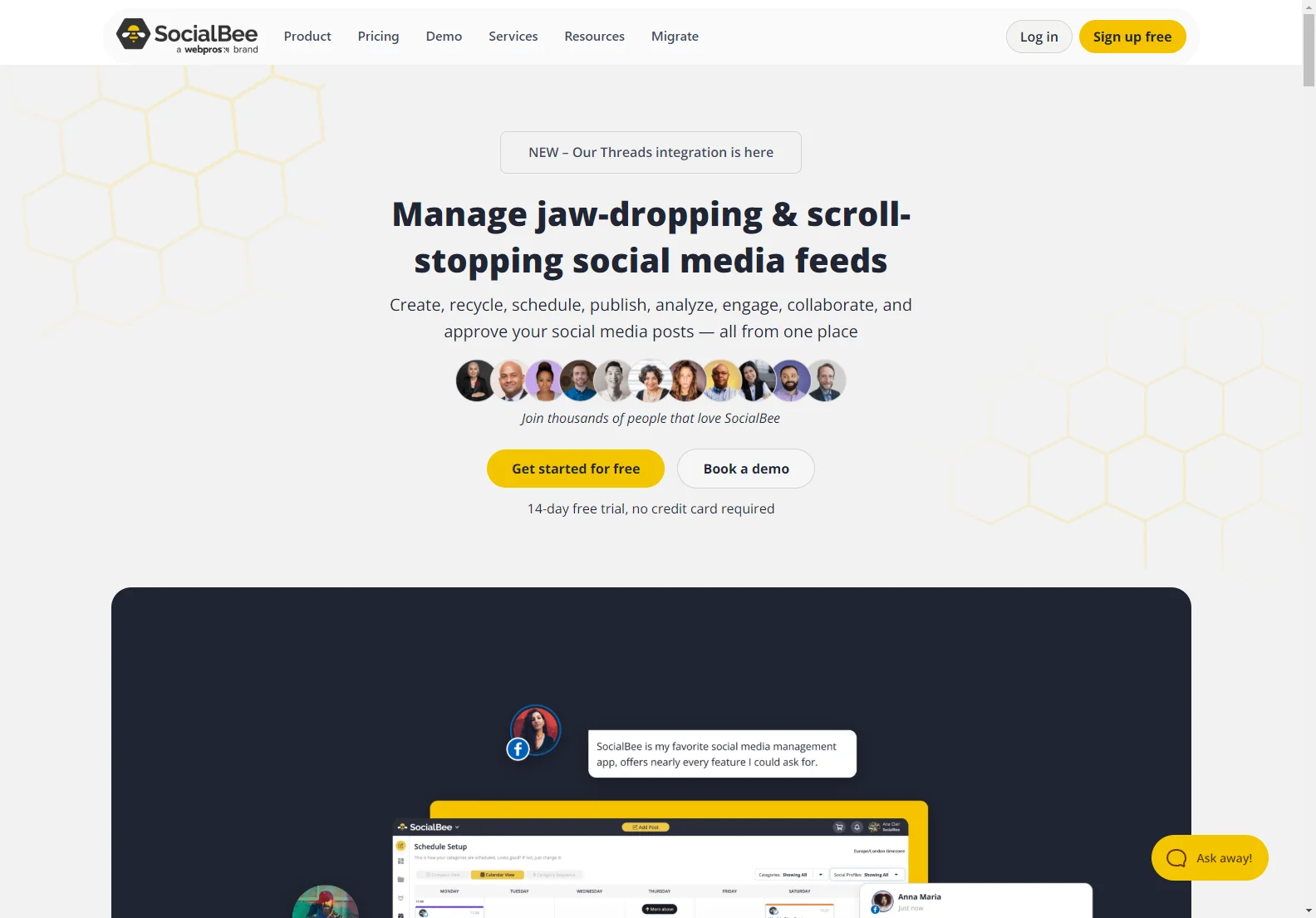 SocialBee: AI-Powered Social Media Management for Enhanced Engagement