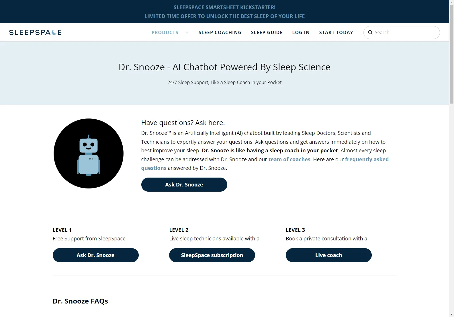 Dr. Snooze AI: Your 24/7 Sleep Coach for Better Sleep