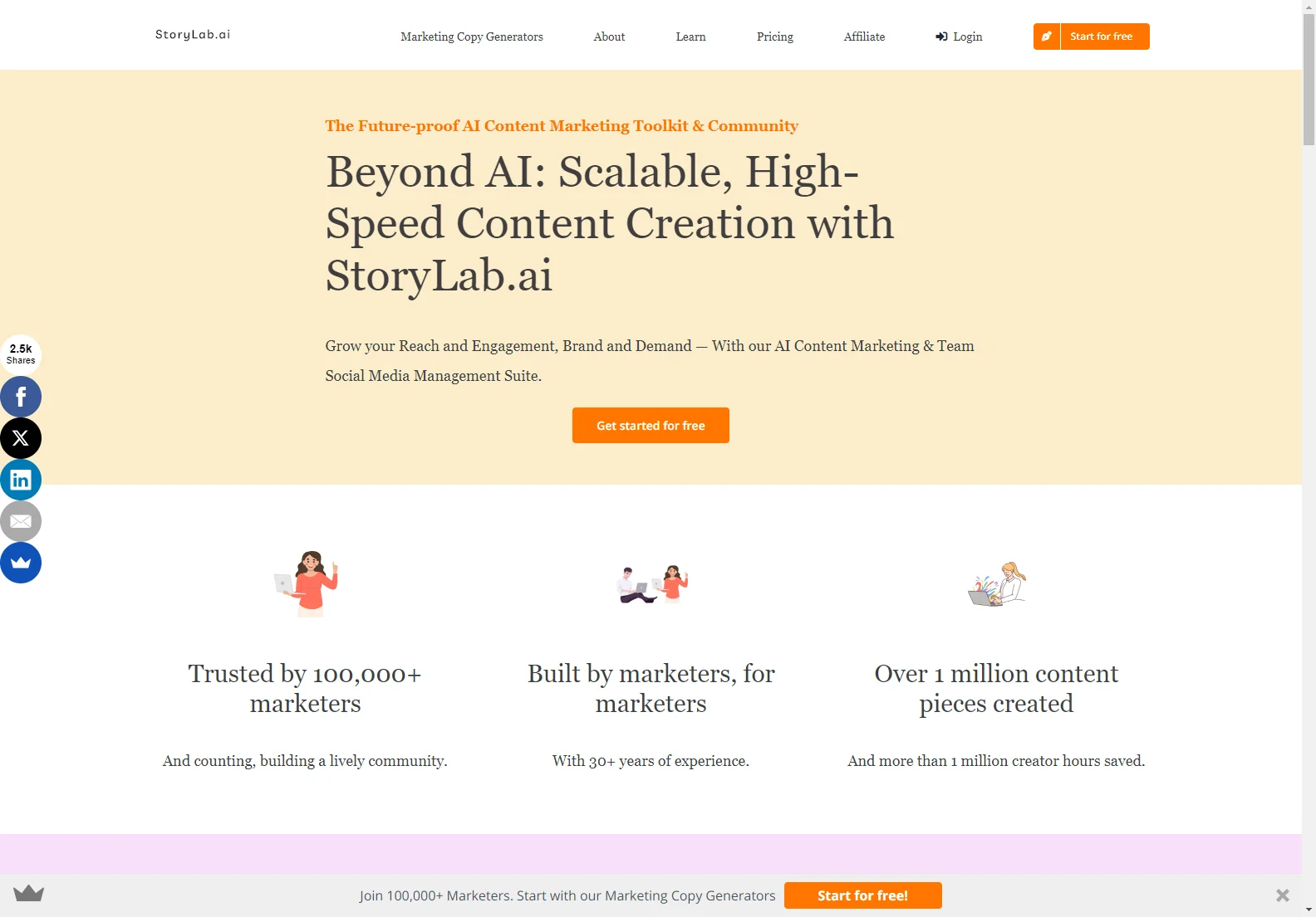 StoryLab.ai: The AI Content Marketing Toolkit for Modern Marketers