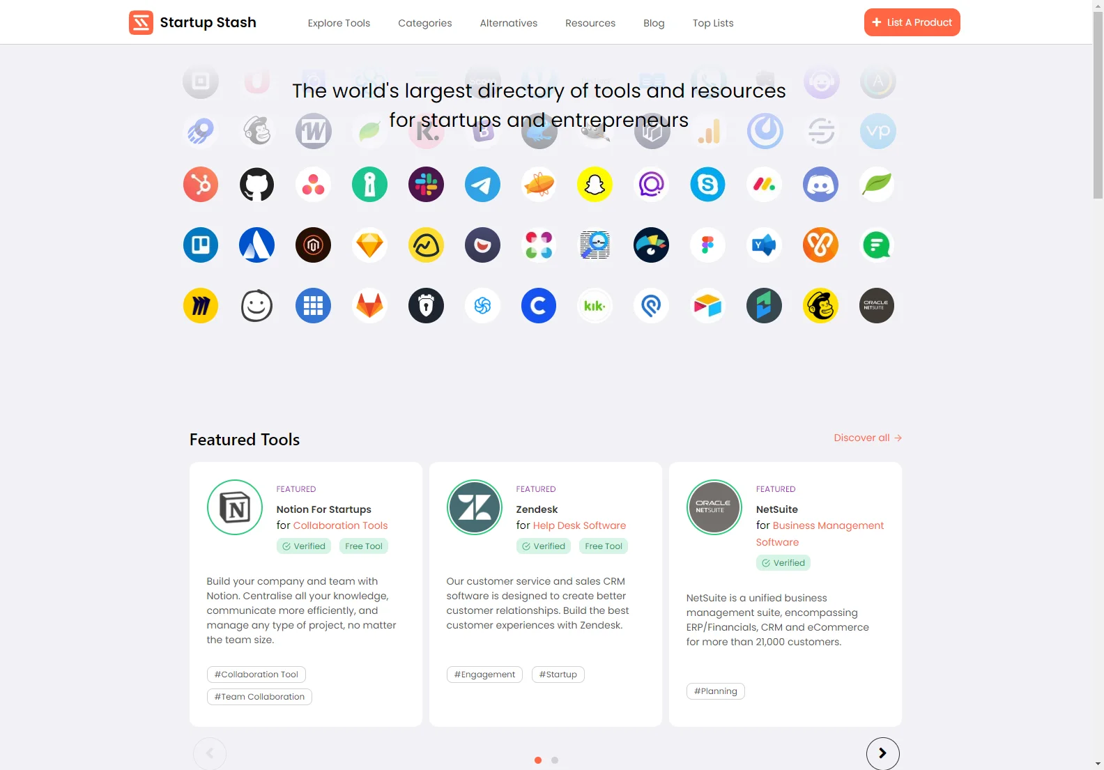 Startup Stash: The Ultimate Directory of Tools and Resources for Startups