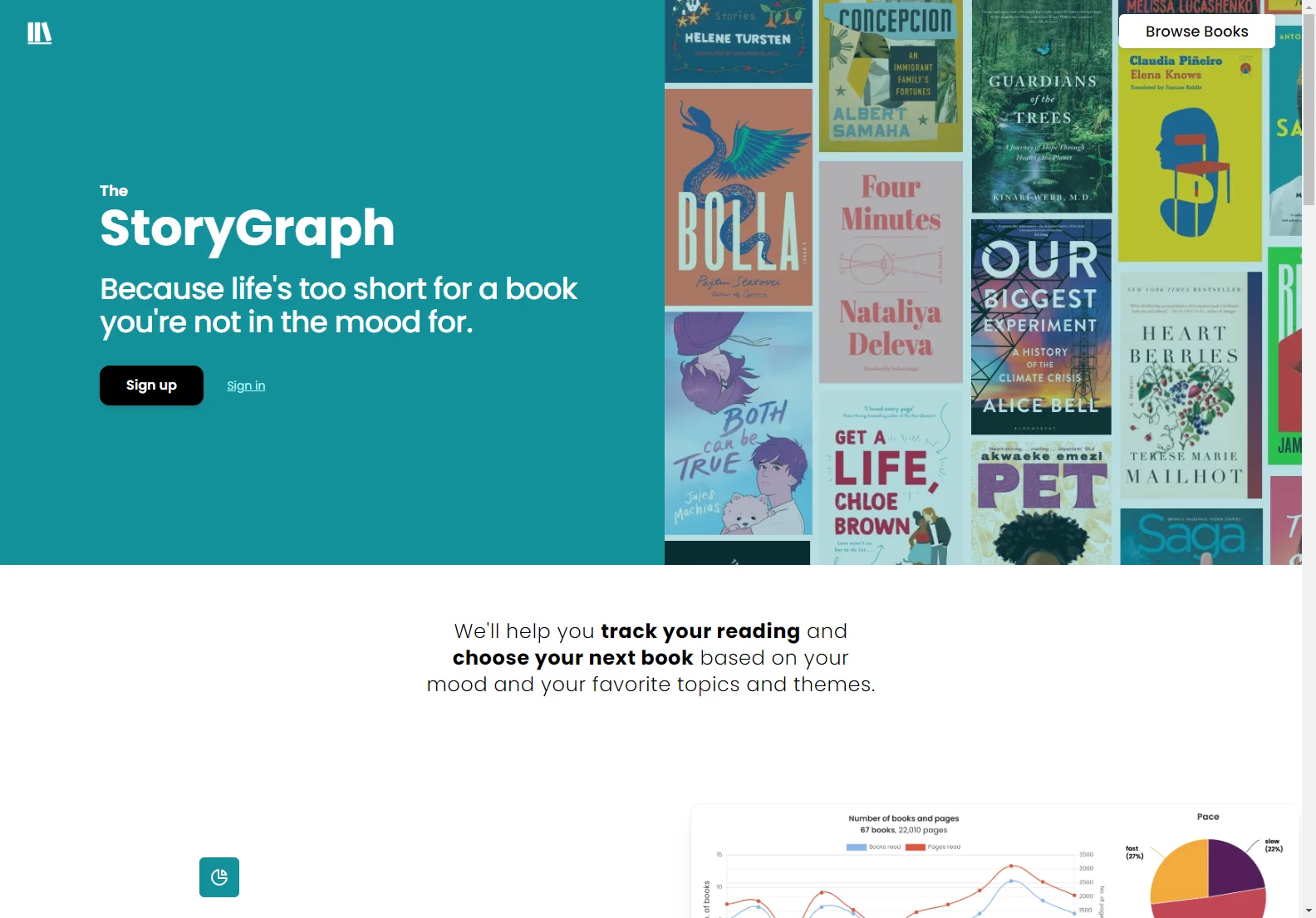 The StoryGraph: AI-Powered Book Recommendations for a Personalized Reading Experience