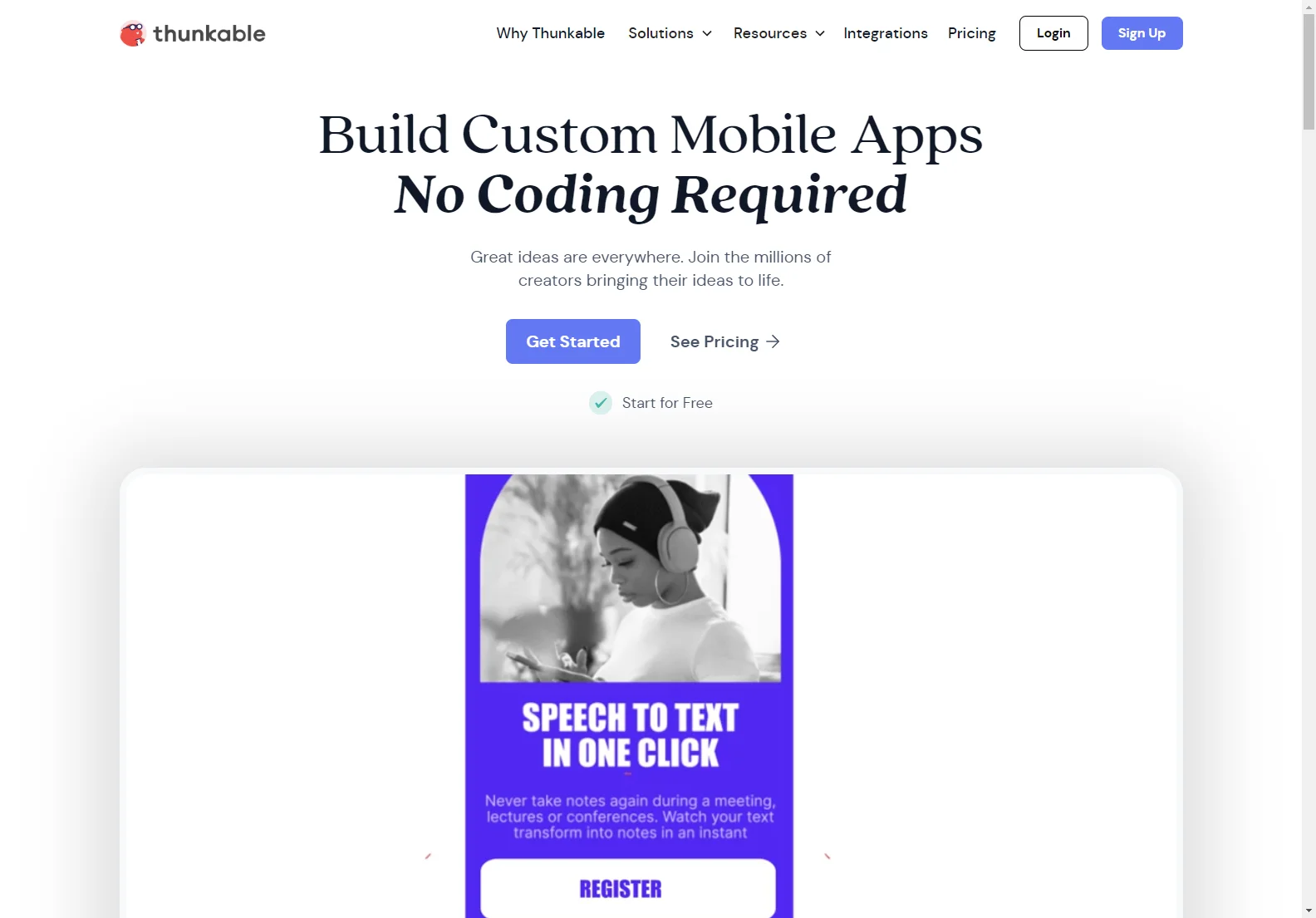 Thunkable: No-Code App Builder for Custom Mobile Apps