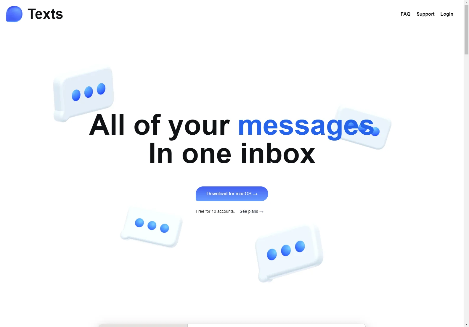 Texts: Your AI-Powered Unified Messaging Inbox for Enhanced Productivity