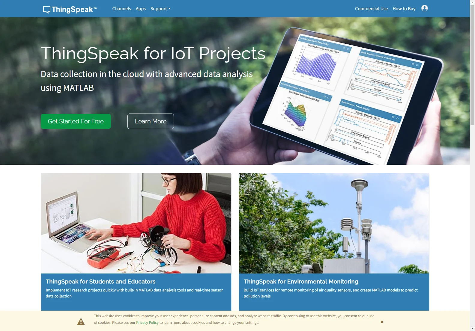 ThingSpeak: Your IoT Analytics Platform for Data Collection and Analysis