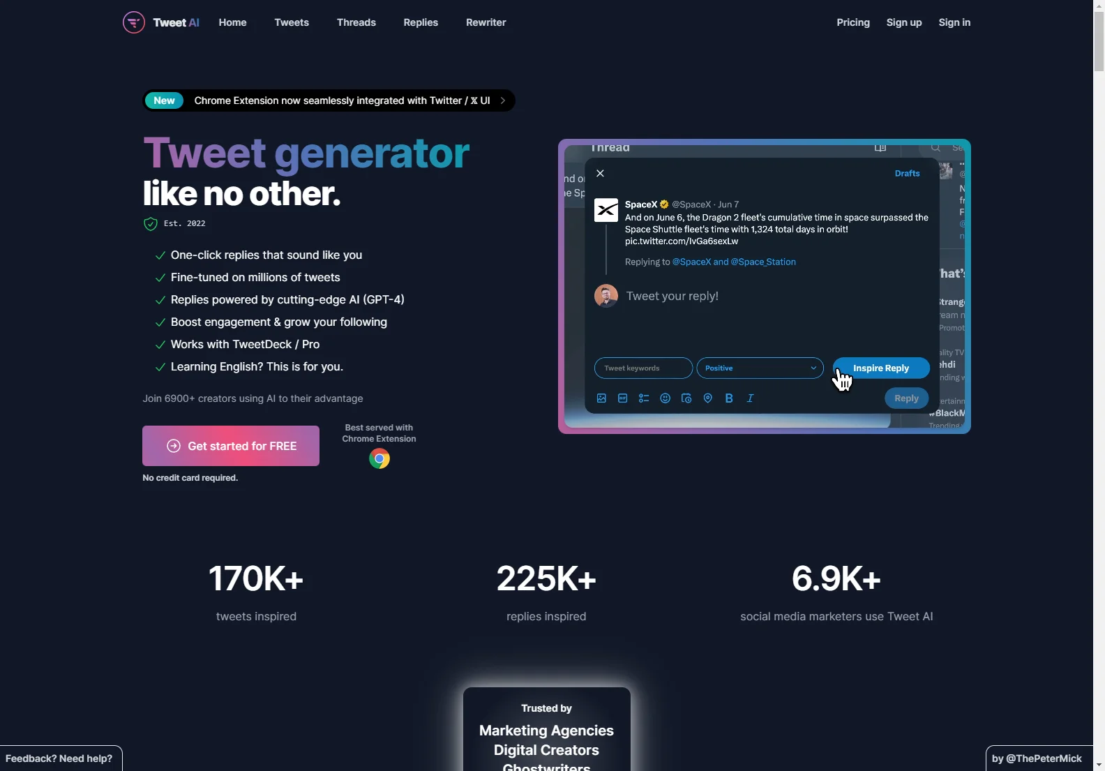 TweetAI: Smart AI Tweet Generator for Increased Twitter Engagement