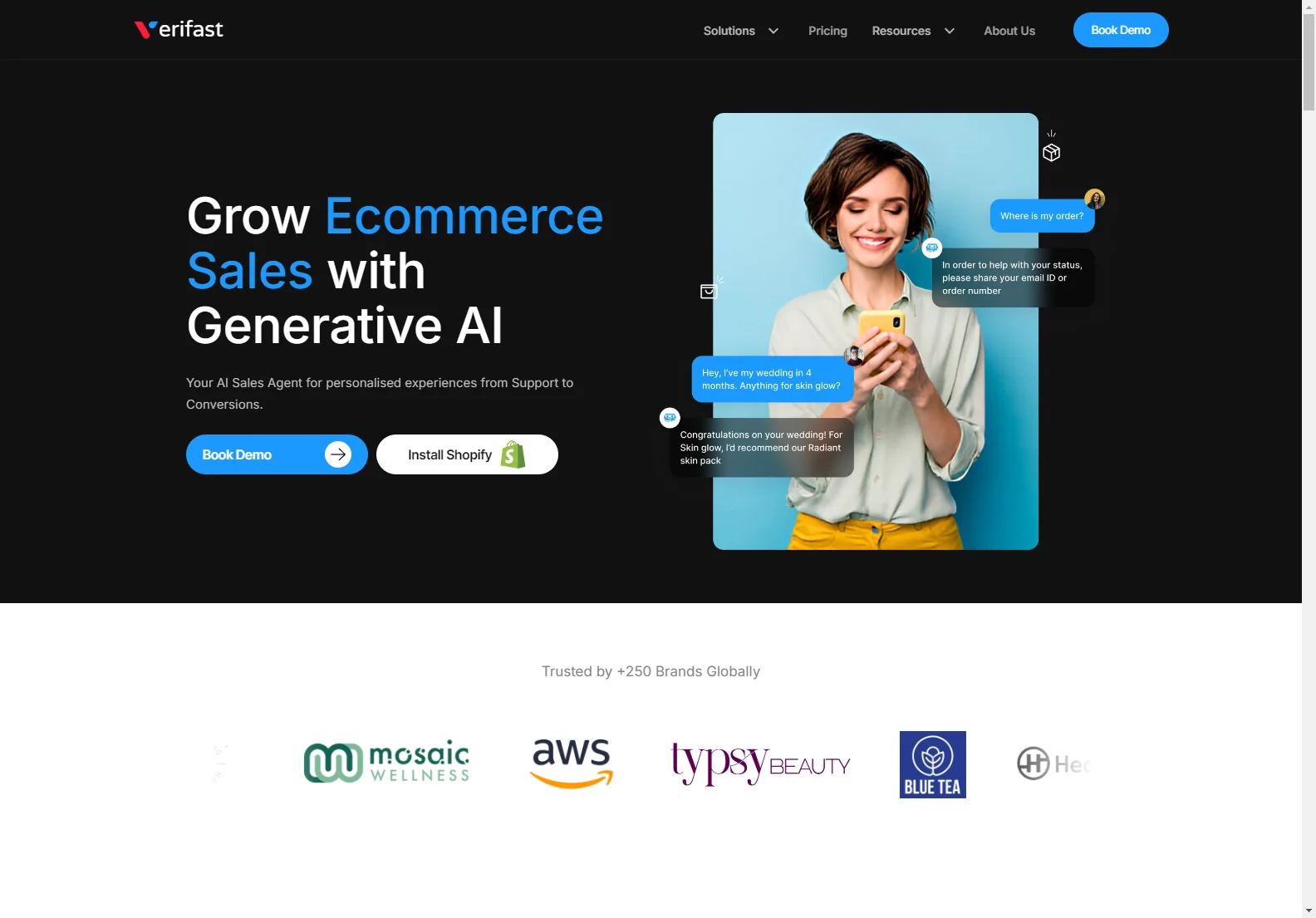 Verifast: AI-Powered Sales Agent for Ecommerce