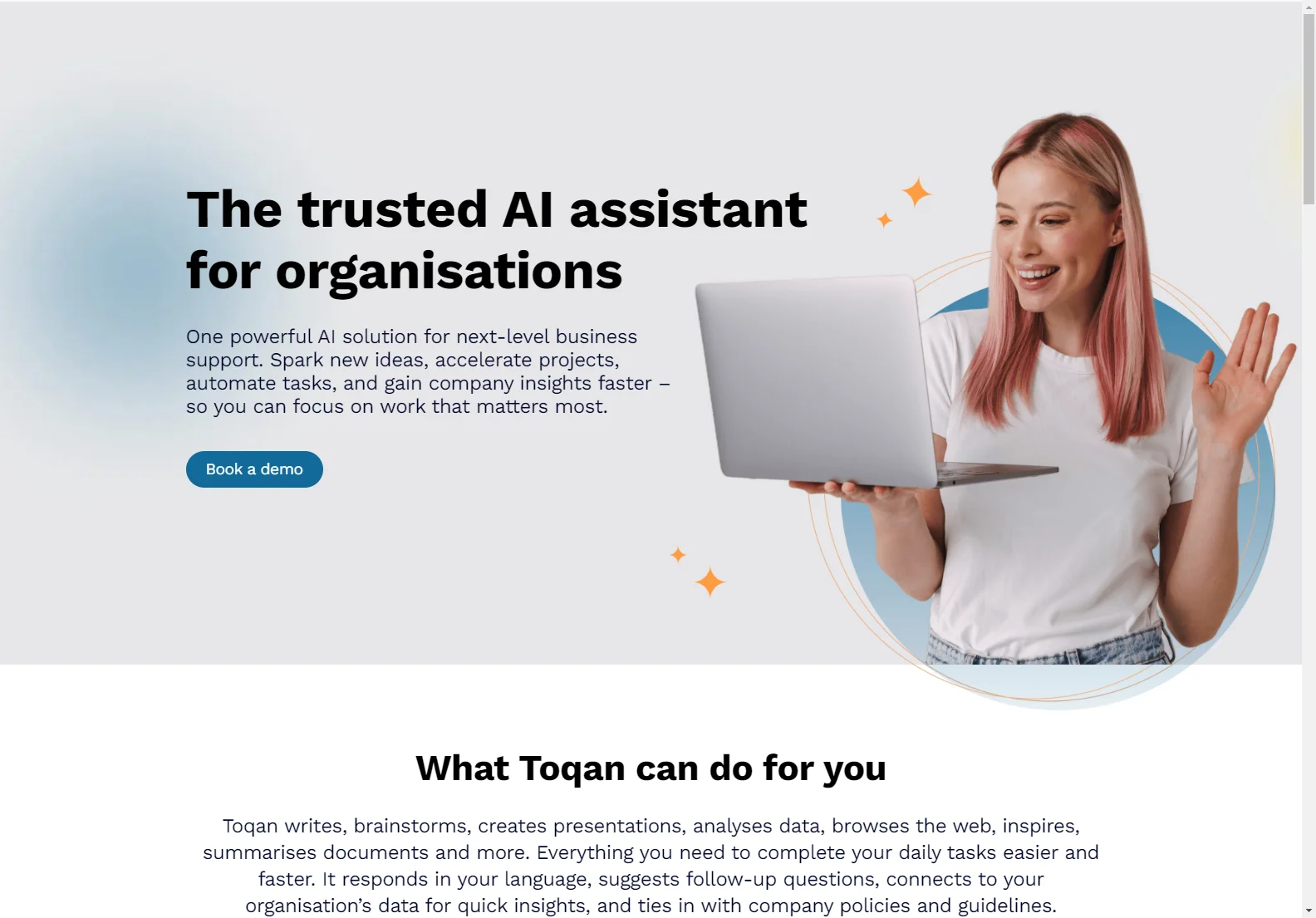 Toqan: The AI Assistant for Next-Level Business Support