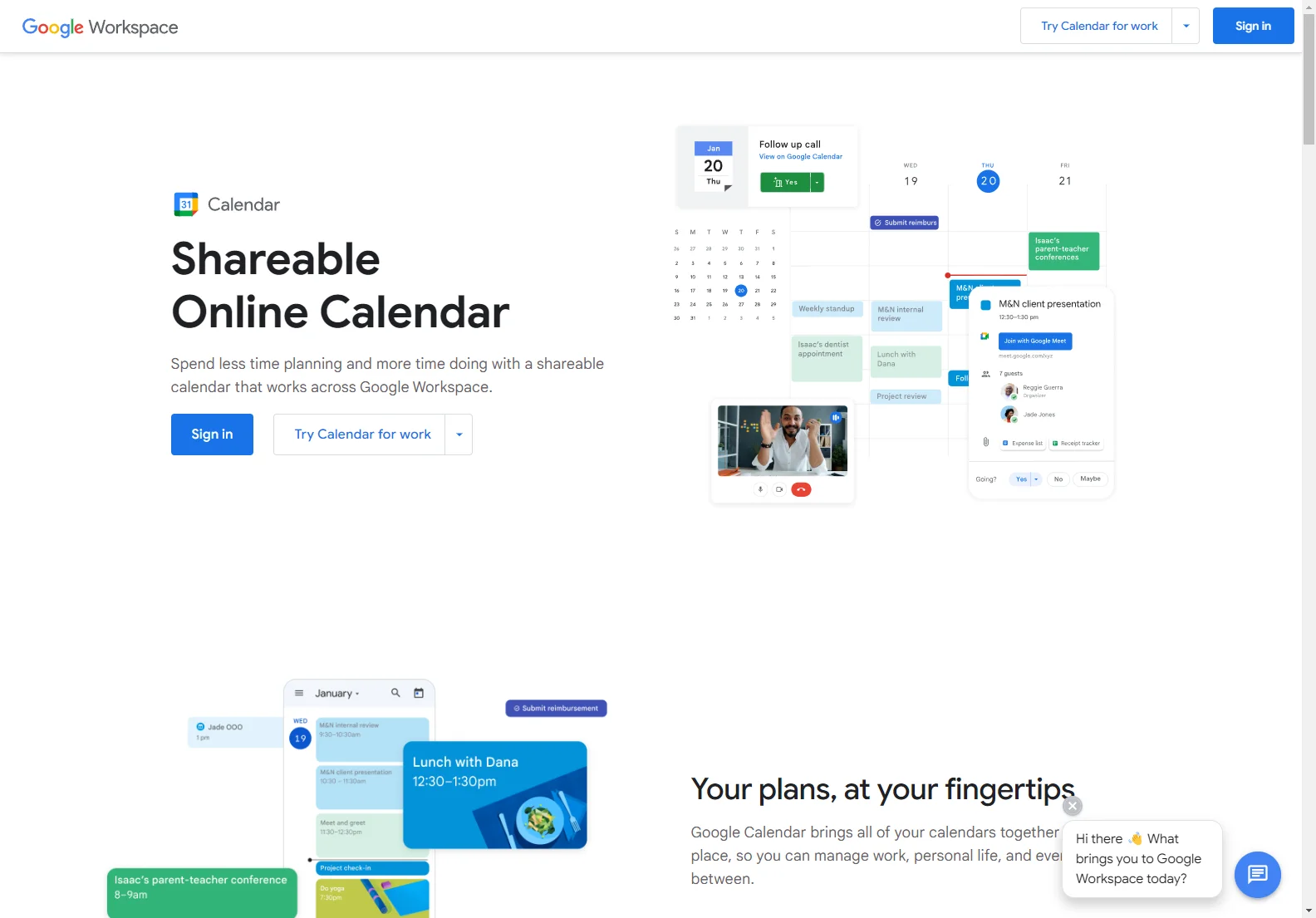 Google Calendar: Shareable Online Calendar for Seamless Scheduling and Collaboration