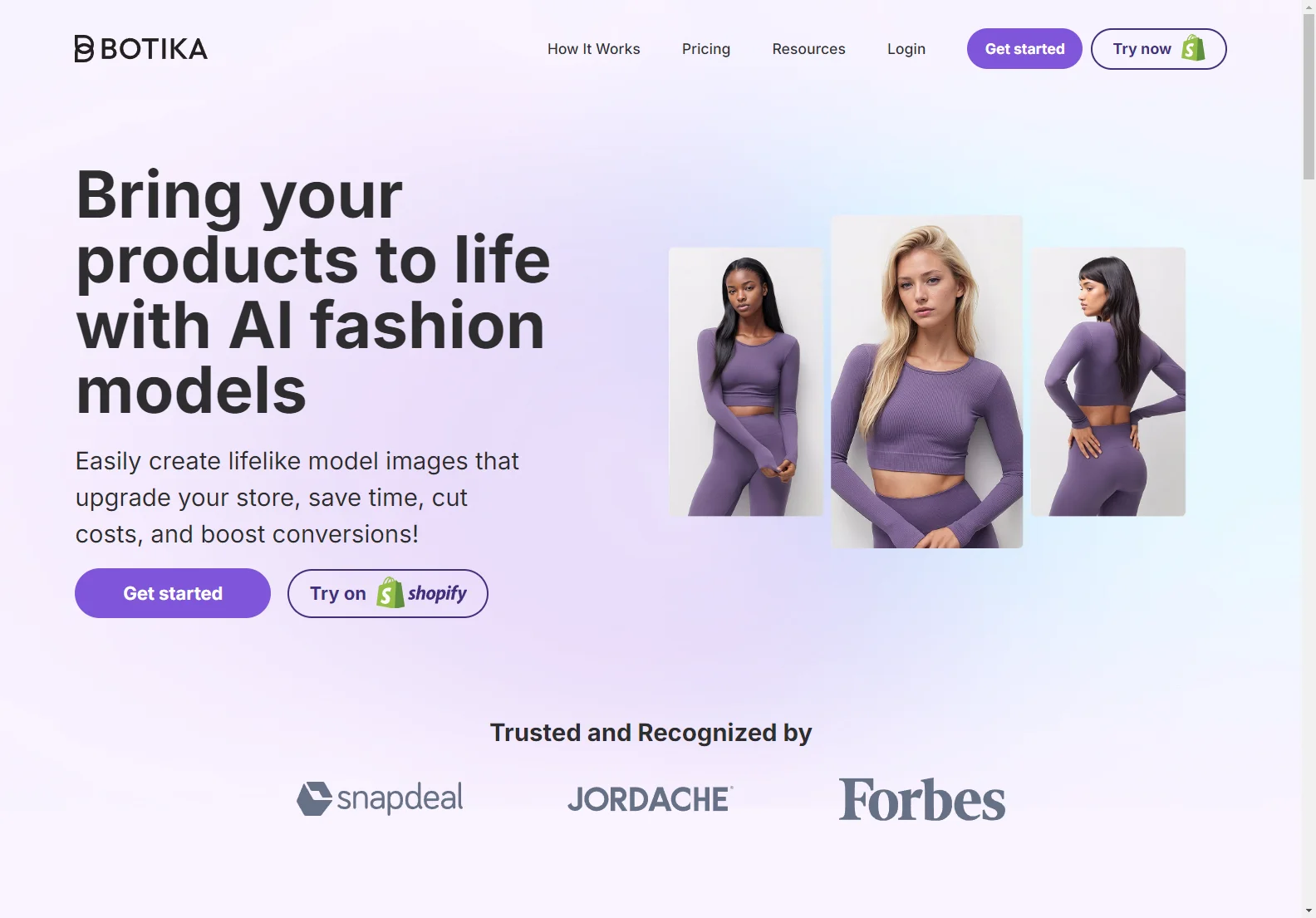 Botika: AI-Powered Fashion Model Images for E-commerce