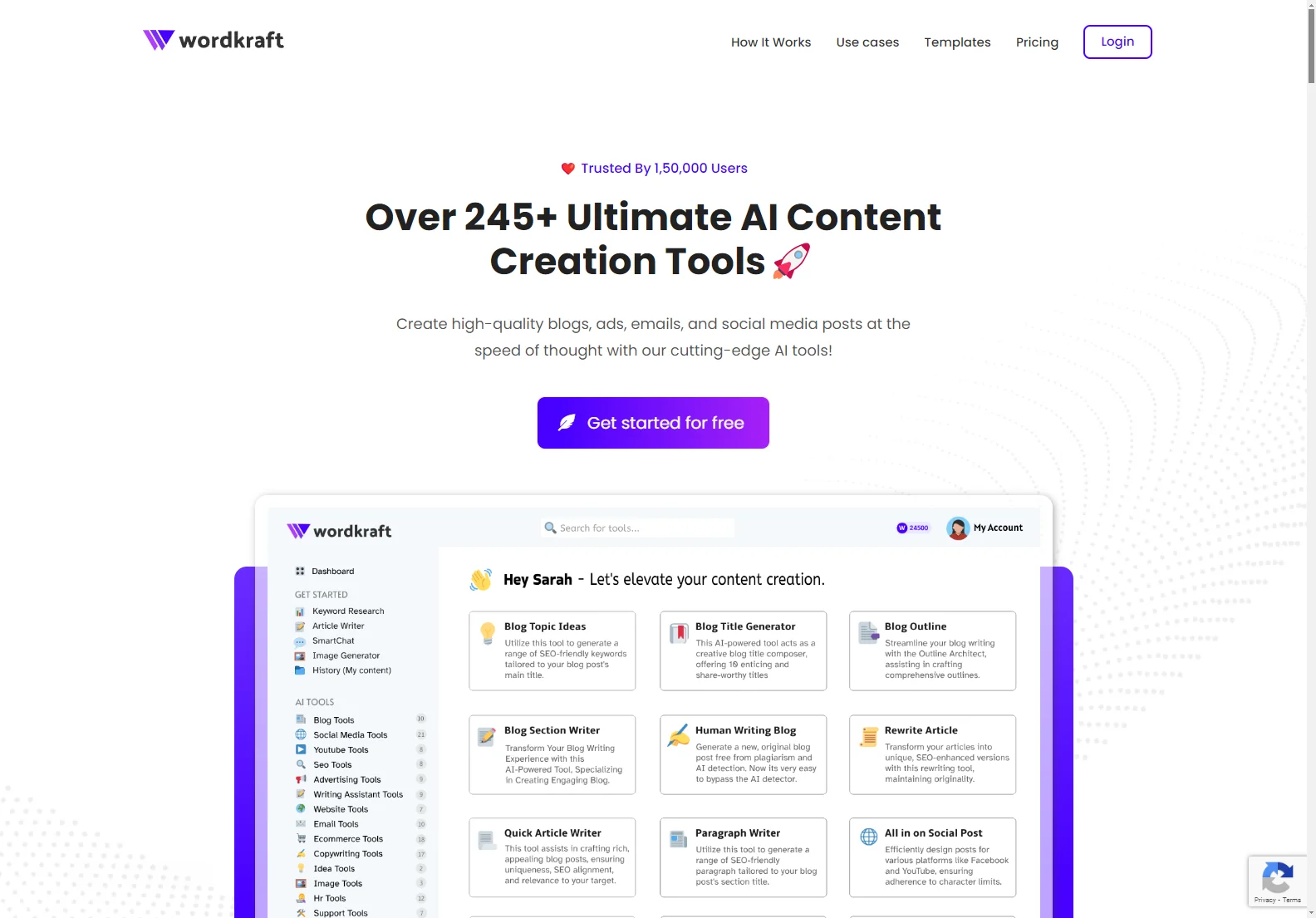 Wordkraft AI: The Ultimate AI Content Creation Platform