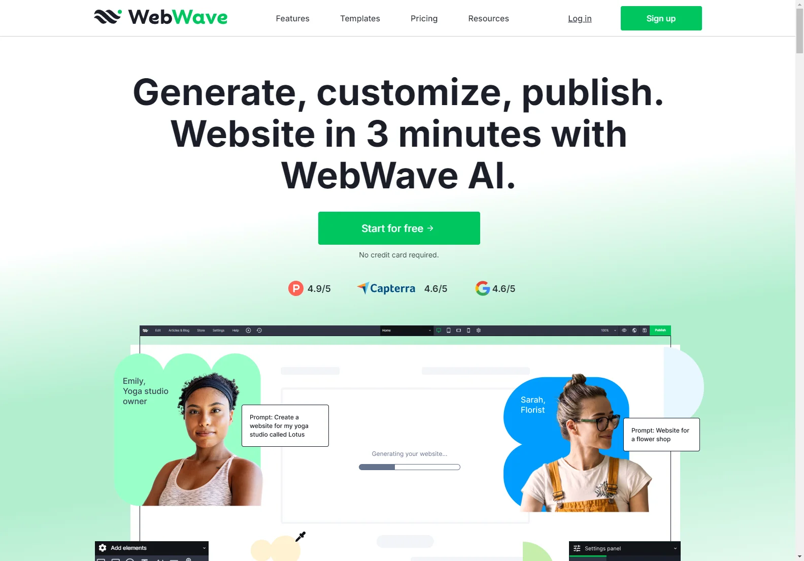 WebWave AI Website Builder: Create Stunning Websites in 3 Minutes