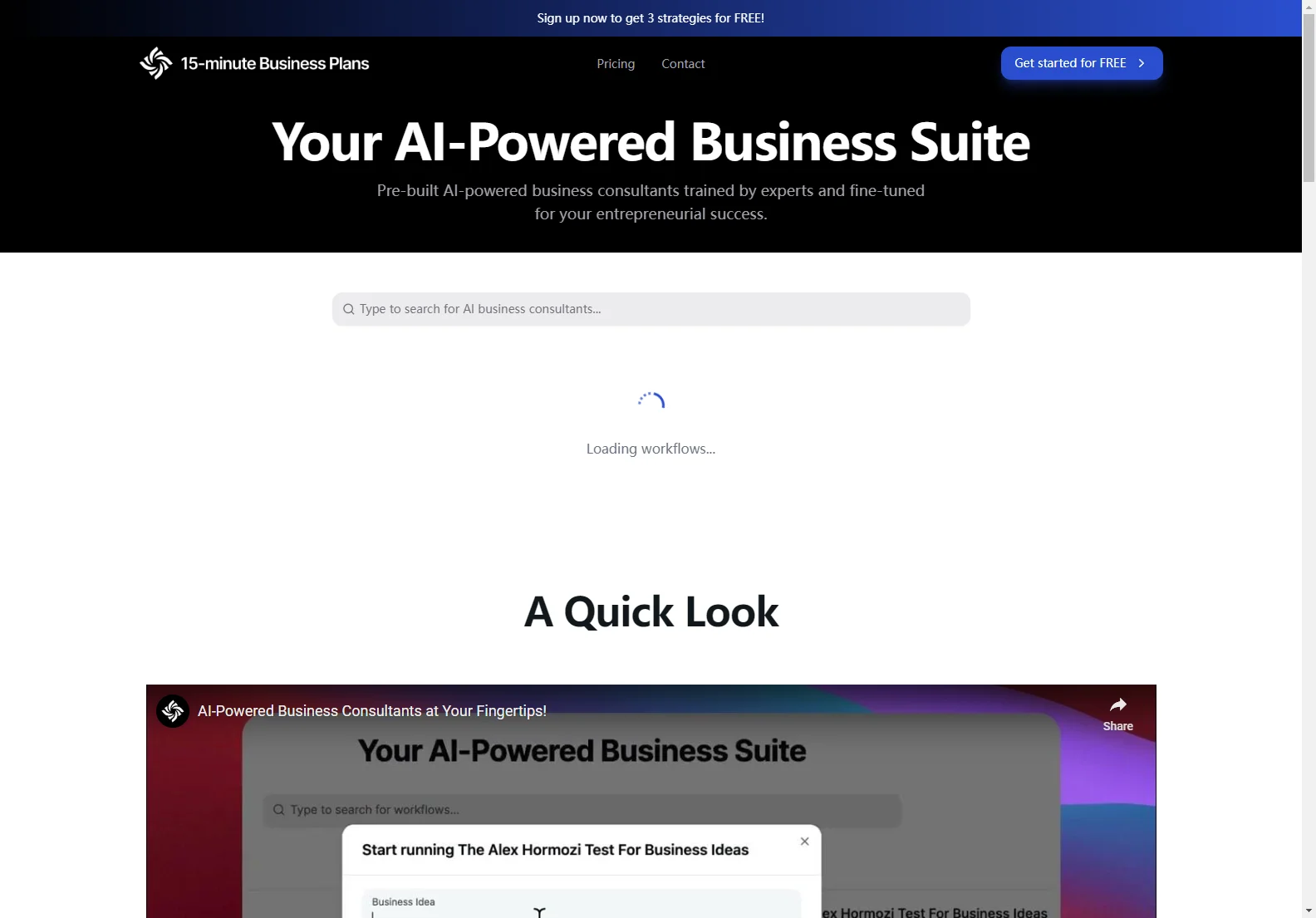 Business Plan Factory: AI-Powered Business Suite for Entrepreneurs