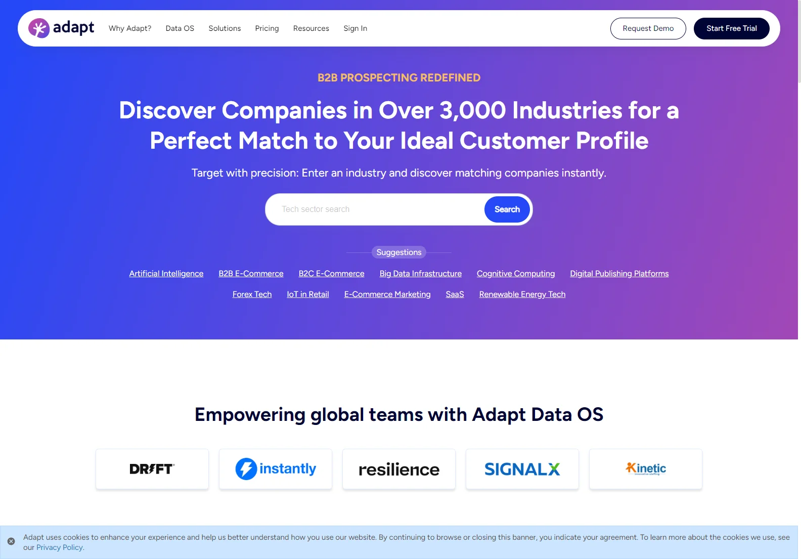 Adapt.io: B2B Lead Intelligence Platform for Precision Targeting and High-Growth Company Identification