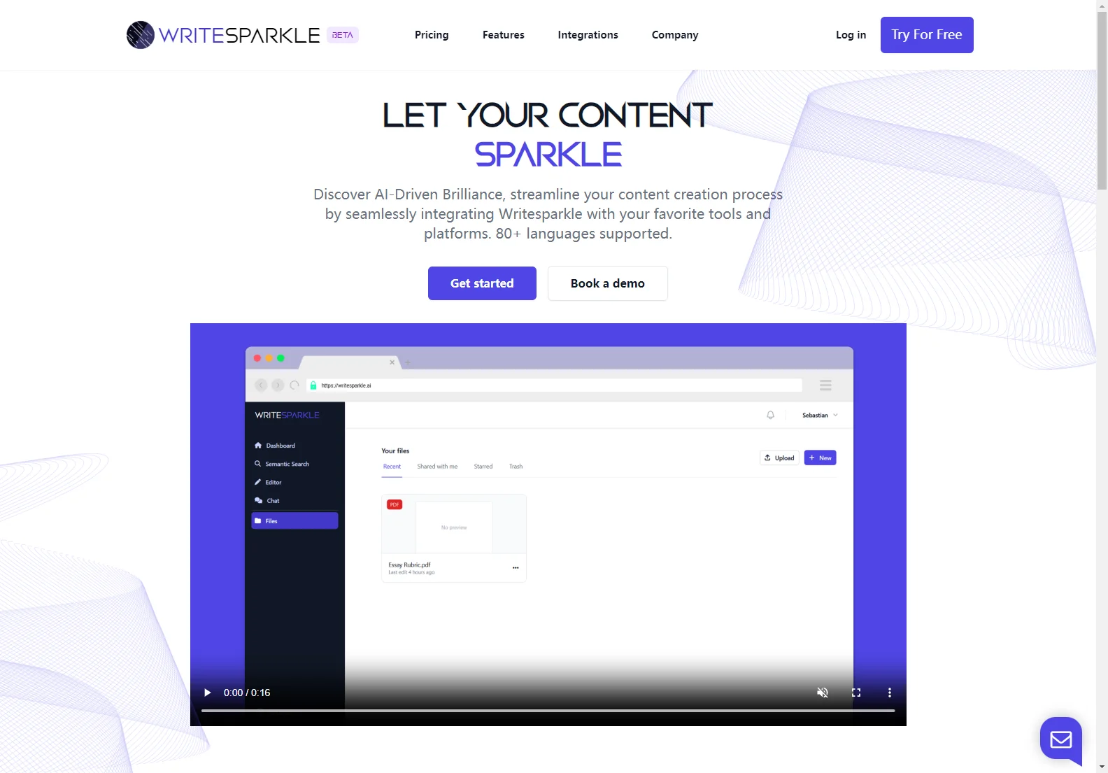 WriteSparkle: AI-Powered Content Creation & Management Tool