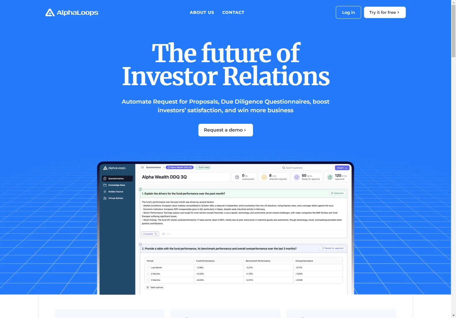 AlphaLoops: AI-Powered Investor Relations Automation