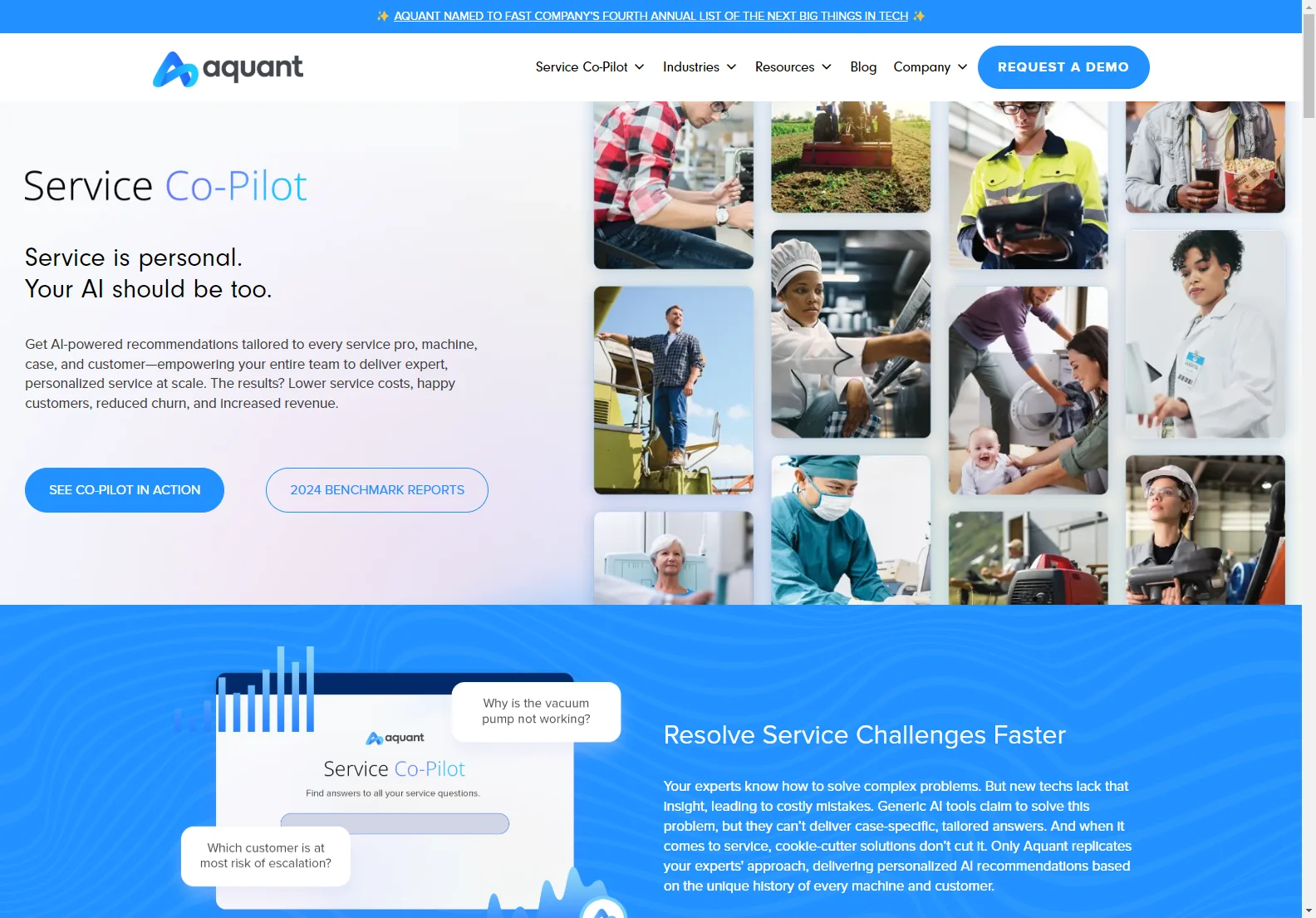 Aquant: AI-Powered Service Co-Pilot for Enhanced Efficiency and Customer Satisfaction