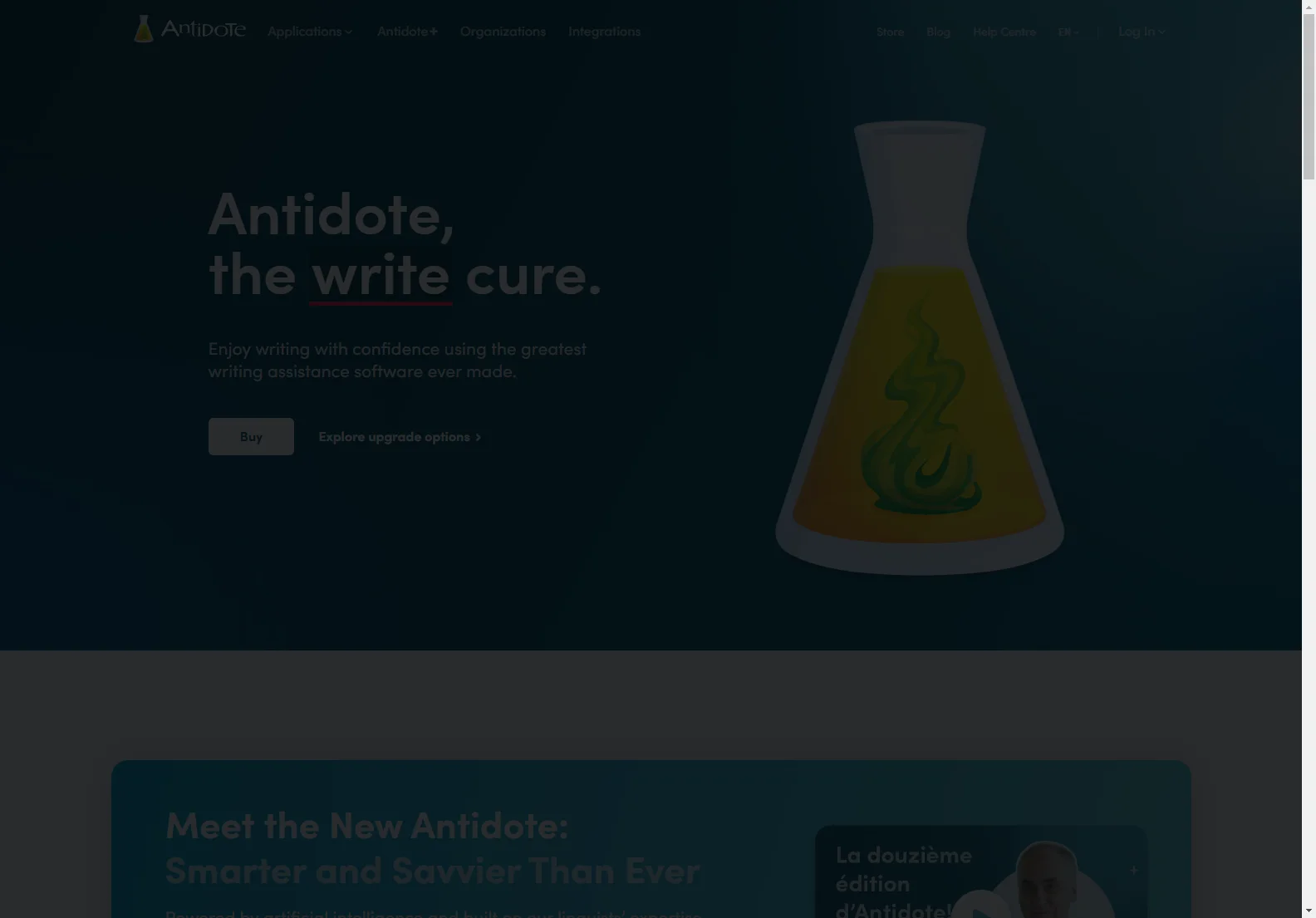 Antidote: AI-Powered Writing Assistant for Enhanced Writing Skills