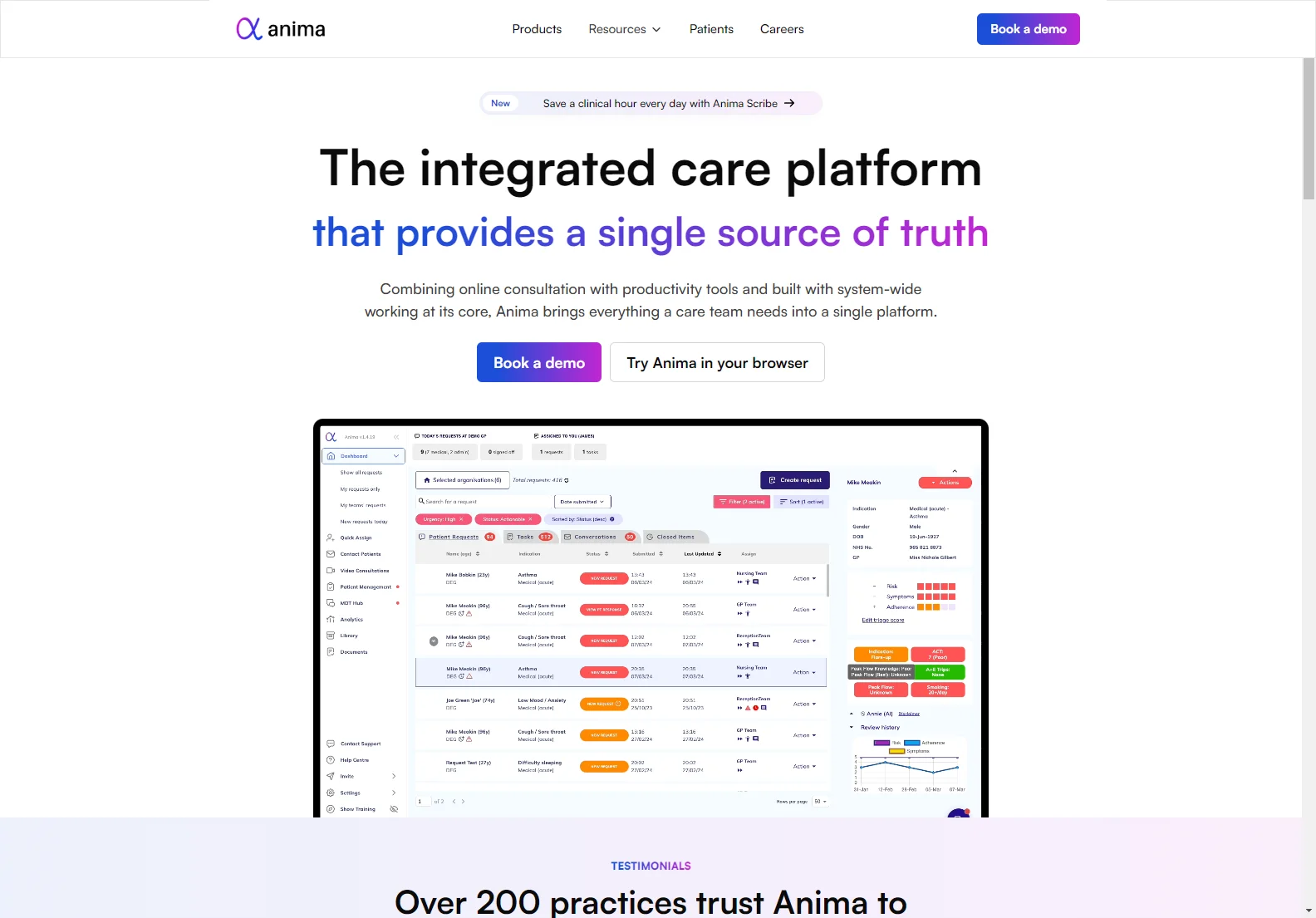 Anima: Streamline Primary Care with AI-Powered Workflow Automation