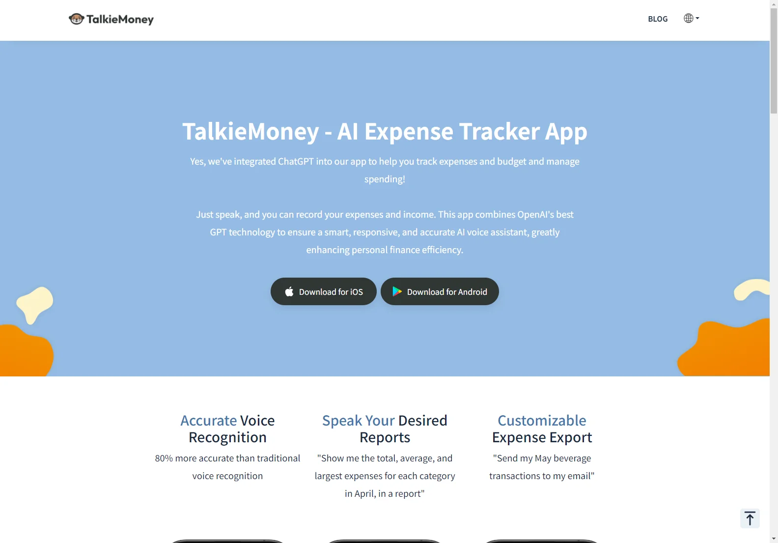 TalkieMoney: AI-Powered Expense Tracker App for Effortless Budgeting