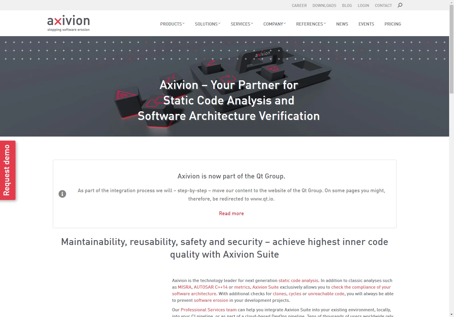 Axivion Suite: Prevent Software Erosion & Improve Code Quality