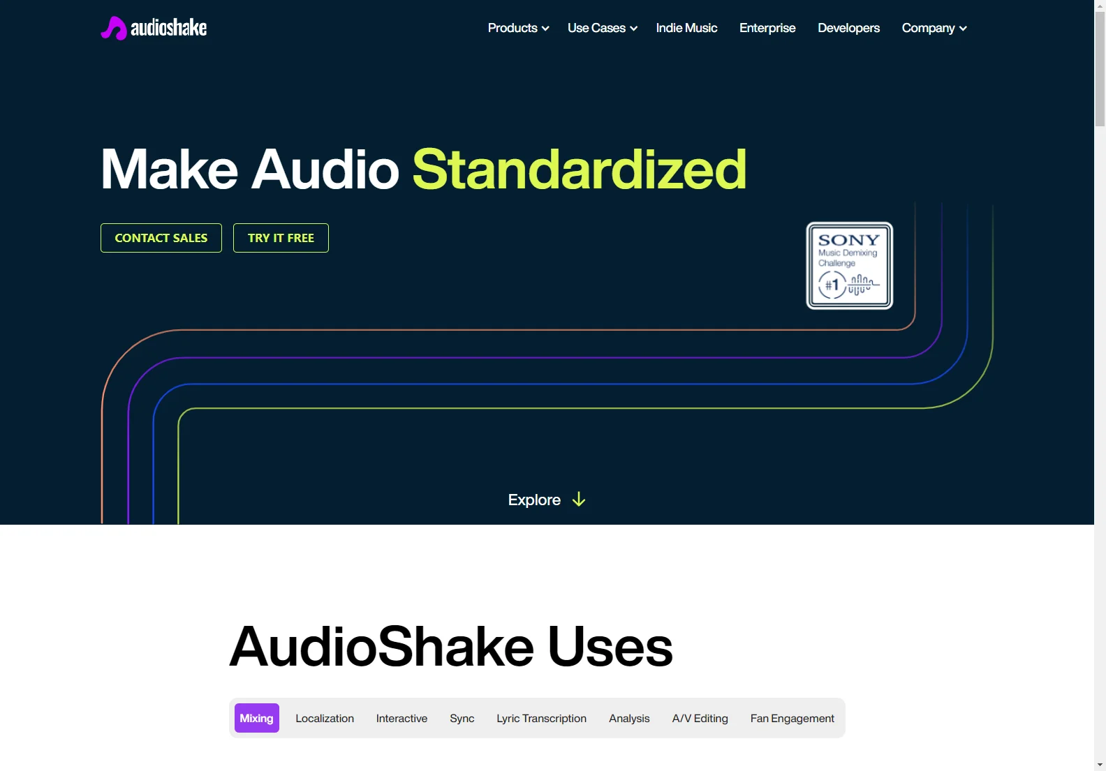 AudioShake: AI-Powered Audio Stem Separation for Enhanced Creativity and Efficiency