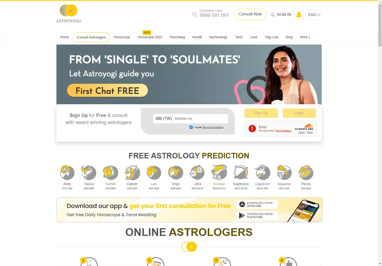 Astroyogi: Accurate Online Astrology Predictions & Expert Consultations