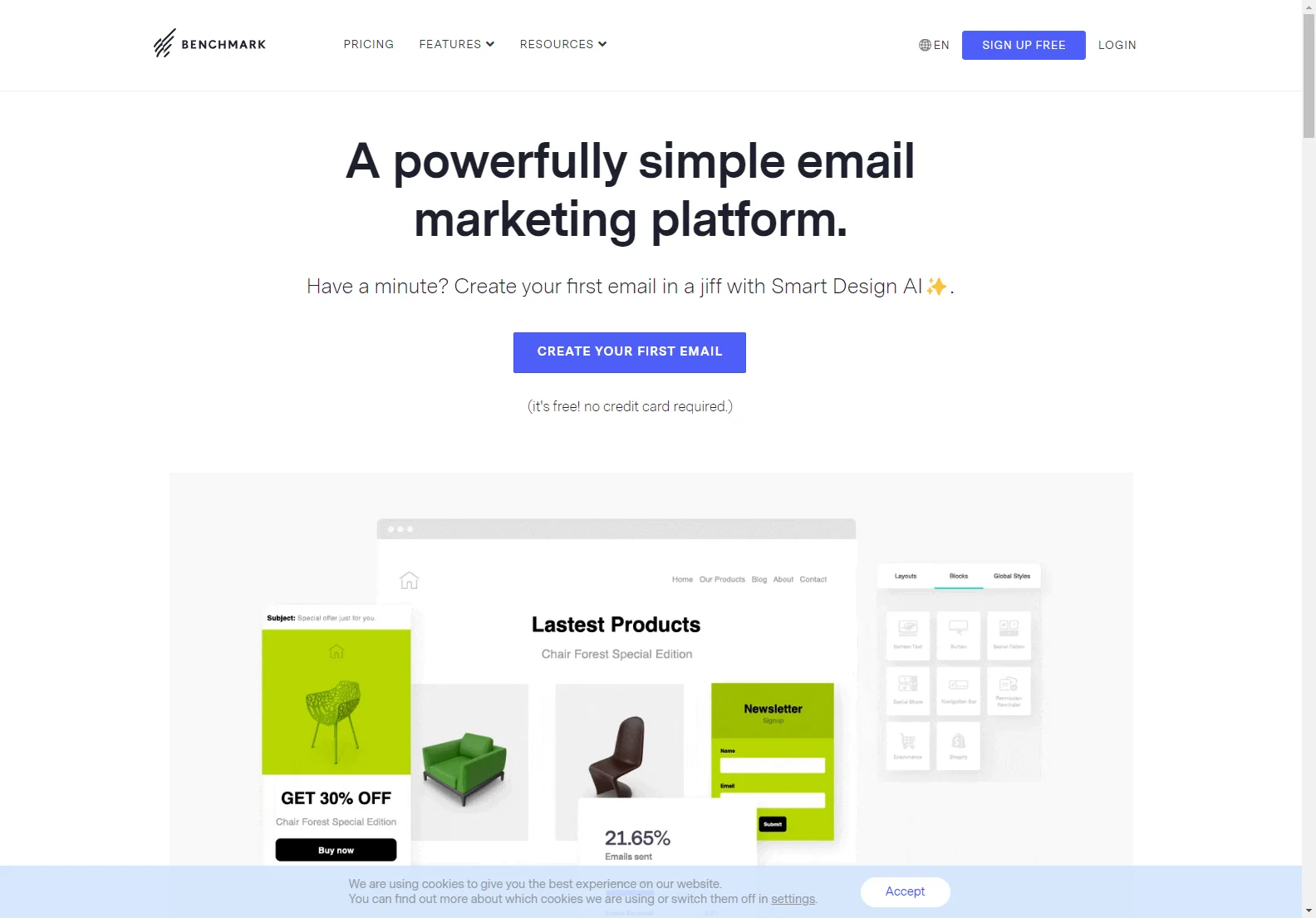 Benchmark Email: AI-Powered Email Marketing for Increased Sales