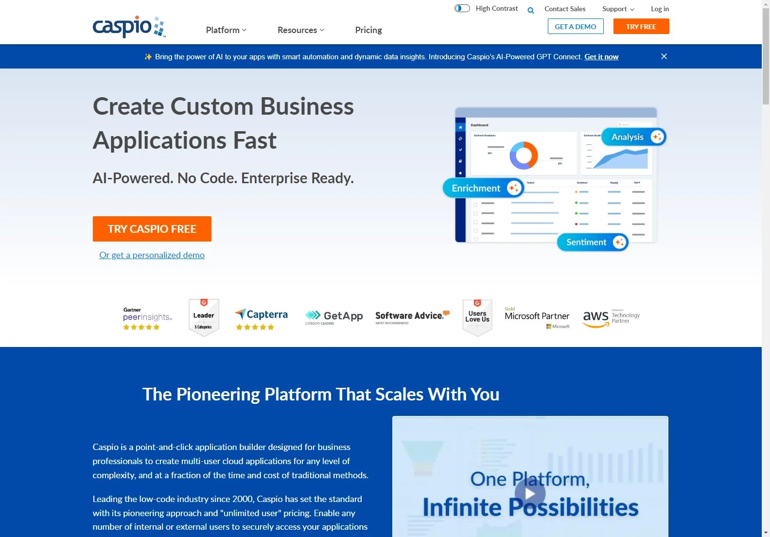 Caspio: Build Custom Online Database Apps with No-Code