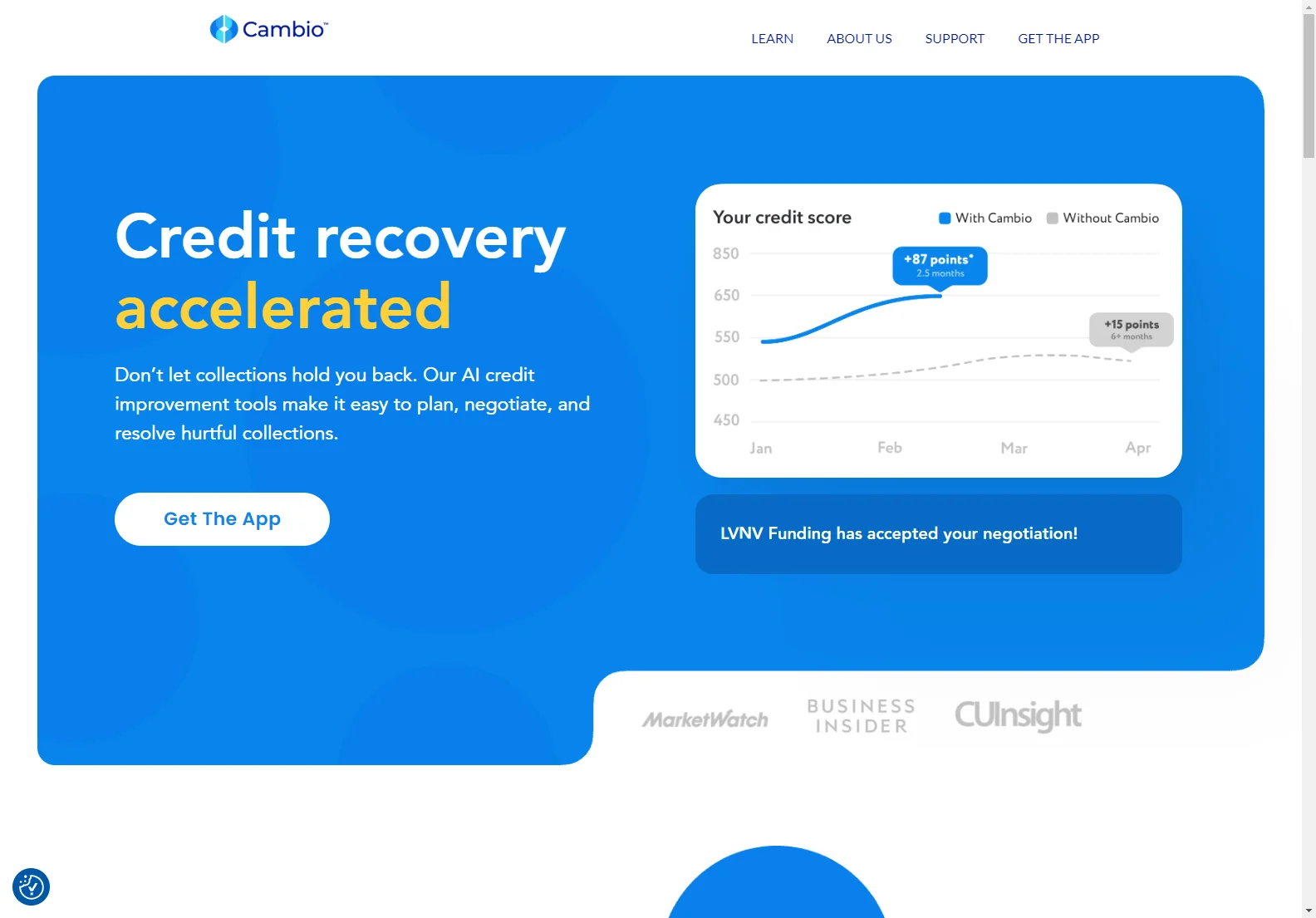 Cambio: AI-Powered Credit Repair for Faster, Smarter Financial Recovery