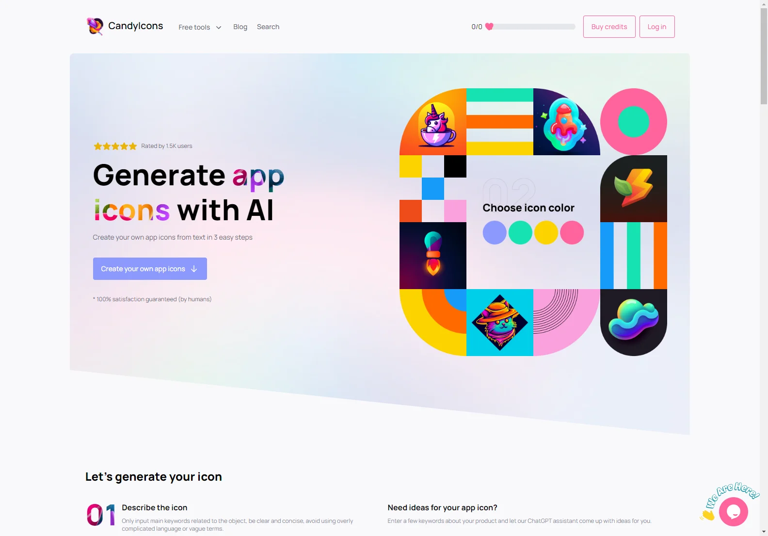 CandyIcons: AI App Icon Generator - Create Stunning App Icons in Minutes