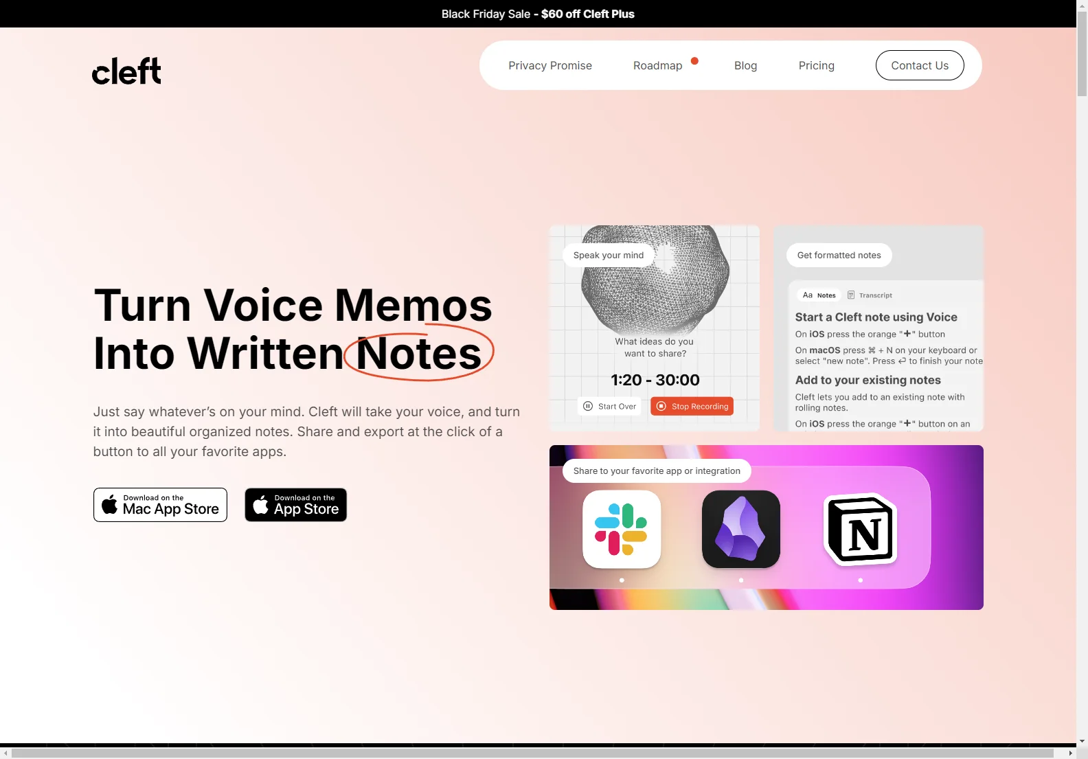 Cleft Notes: AI-Powered Note-Taking for Effortless Idea Capture