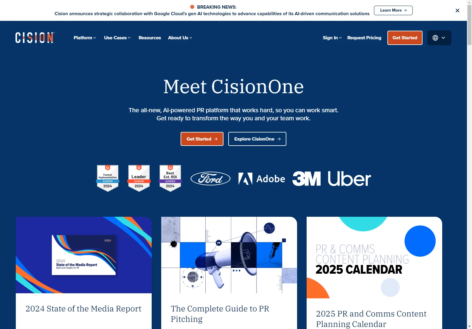 CisionOne: AI-Powered PR Platform for Enhanced Brand Reputation