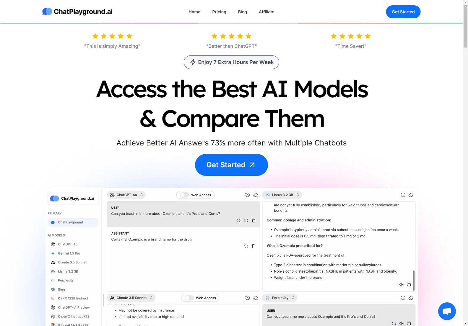 ChatPlayground AI: Compare & Access Top AI Models for Enhanced Productivity