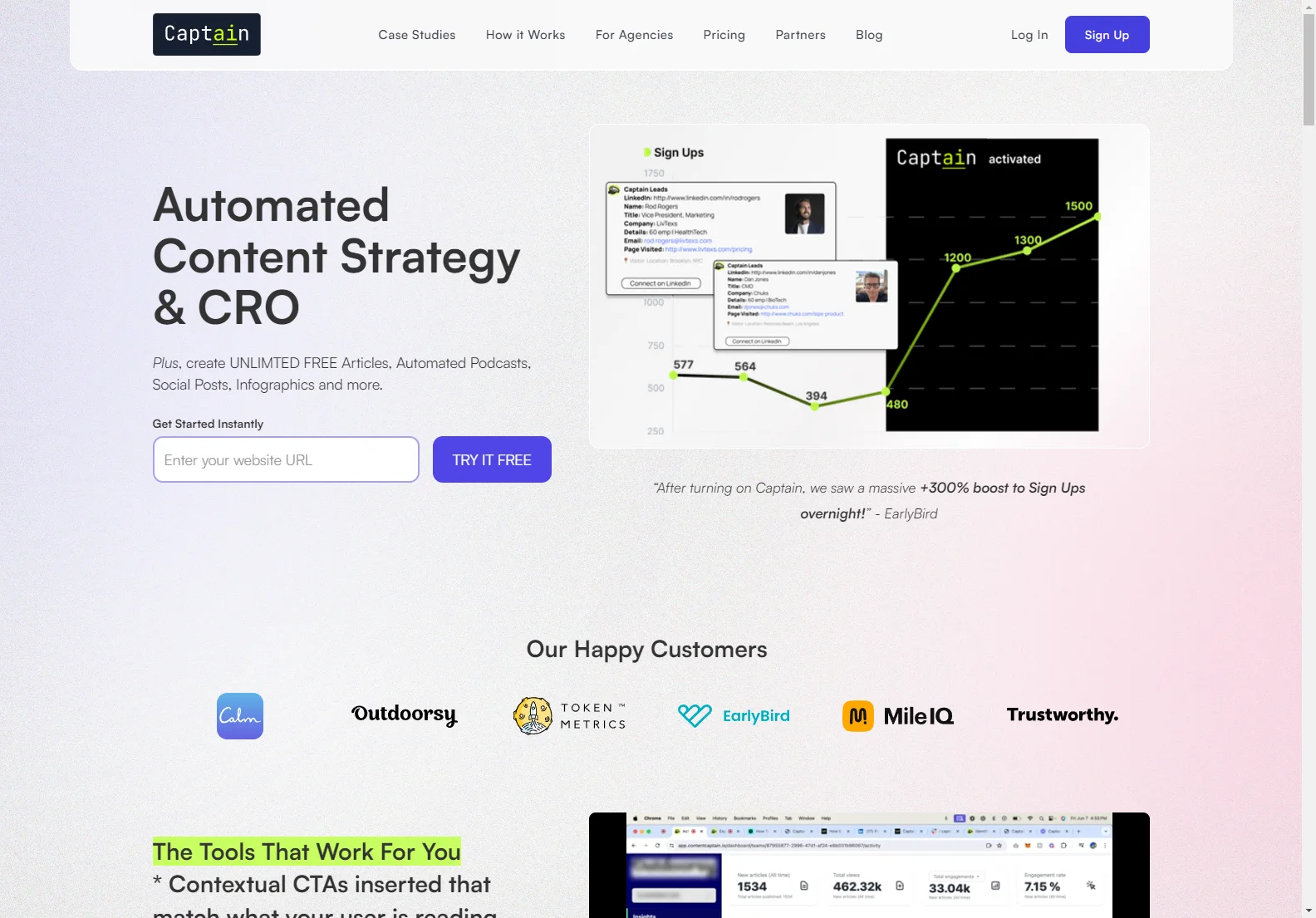 Automate Content Strategy & CRO with Captain: AI-Powered Marketing Automation