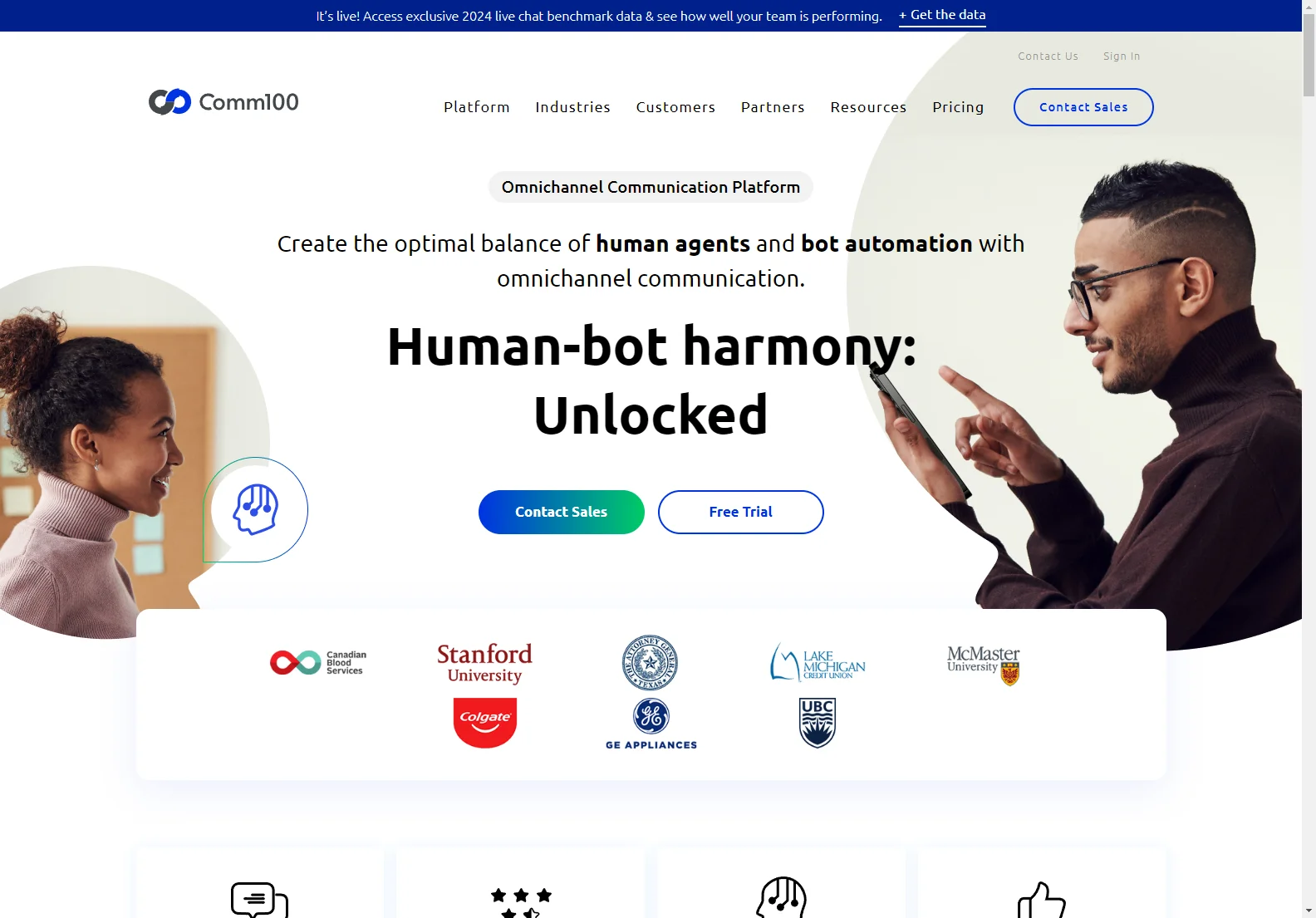 Comm100: AI-Powered Omnichannel Communication Platform for Seamless Customer Support