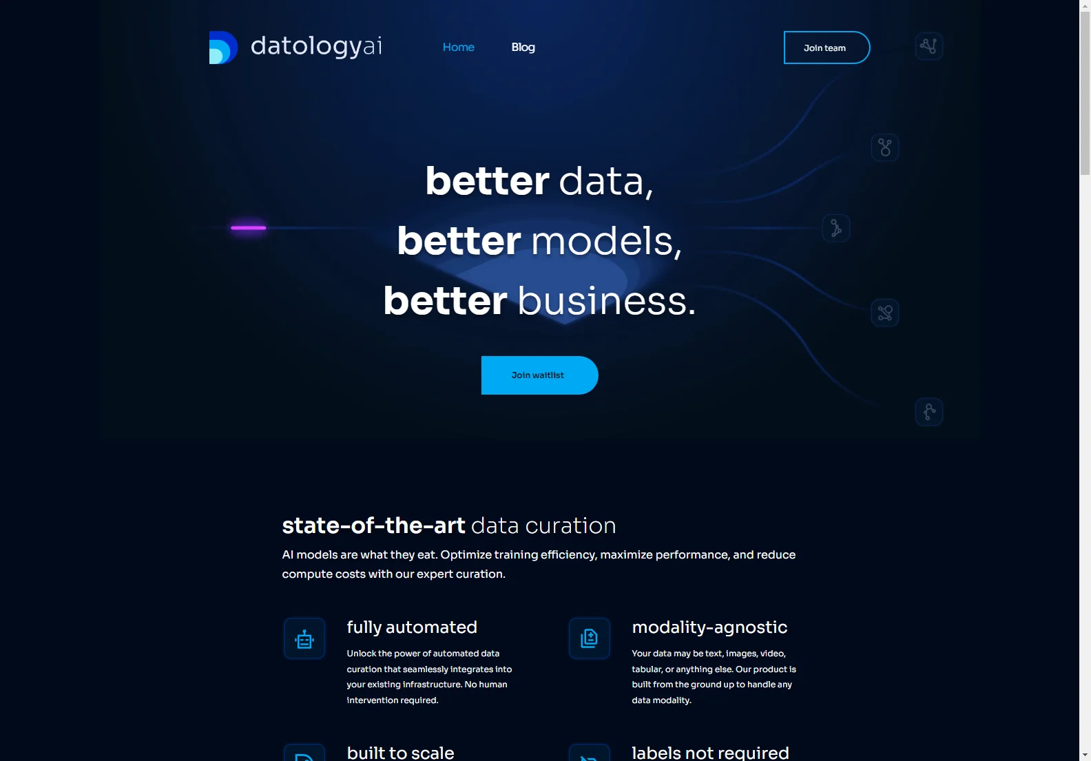 DatologyAI: Automated Data Curation for Generative AI Models