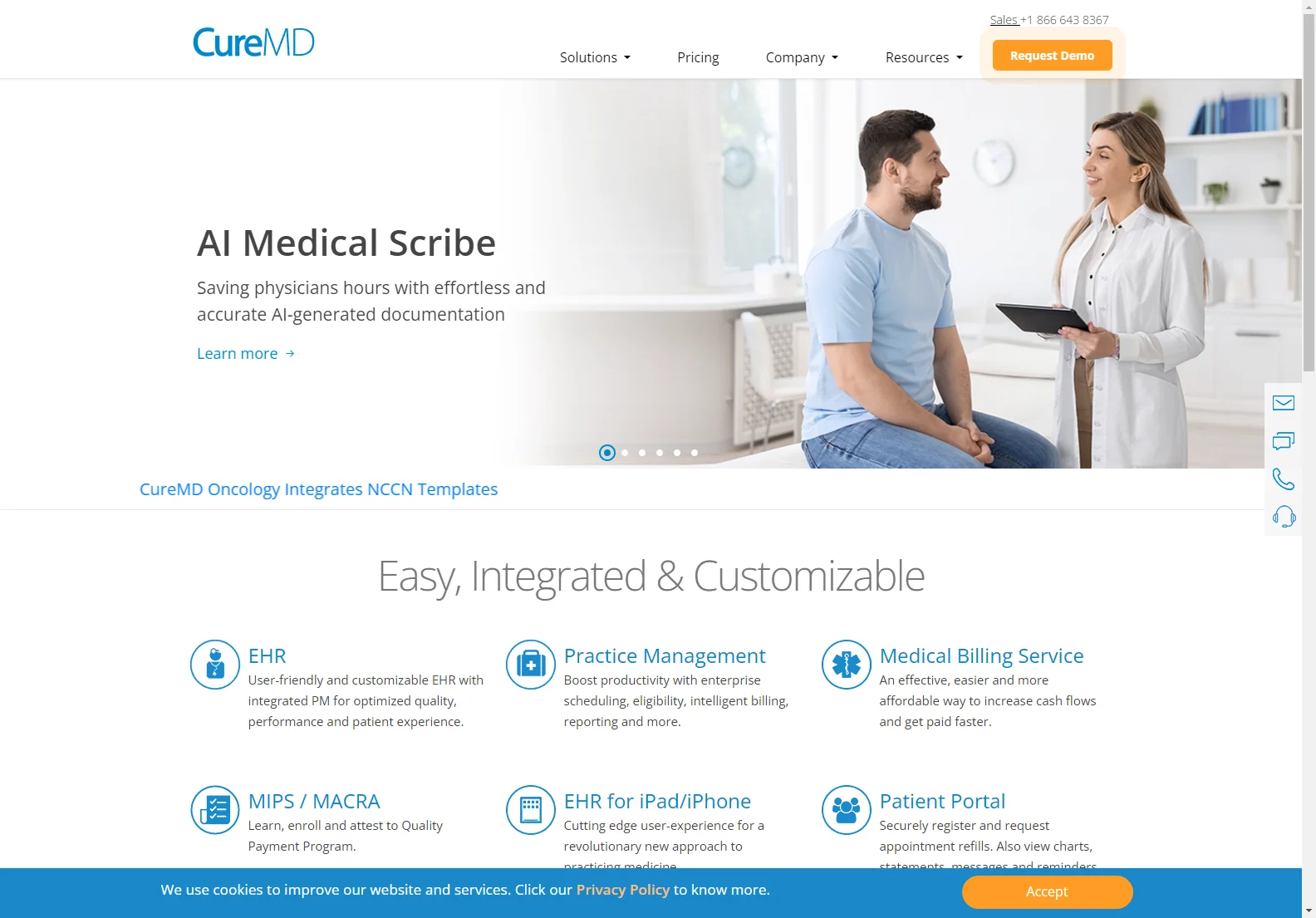 CureMD: Affordable EHR, RCM, and PM for Practices of All Sizes