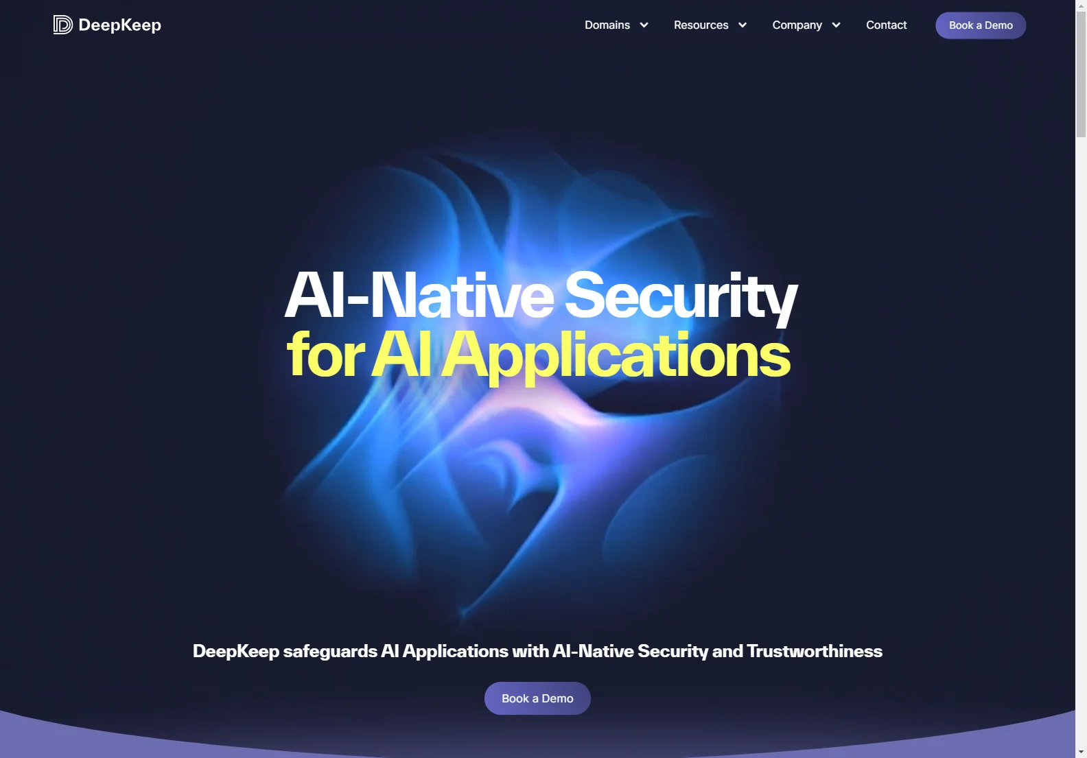 DeepKeep: AI-Native Security and Trustworthiness for AI Applications