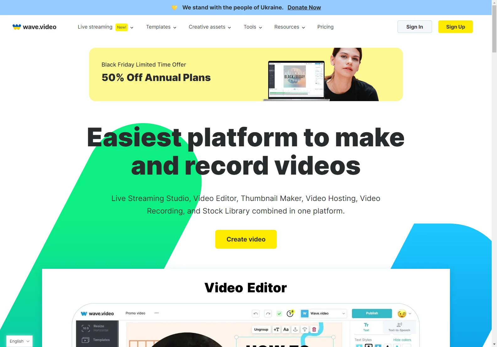 Wave.video: Your All-in-One Video Creation Platform for Easy Editing, Streaming & Hosting