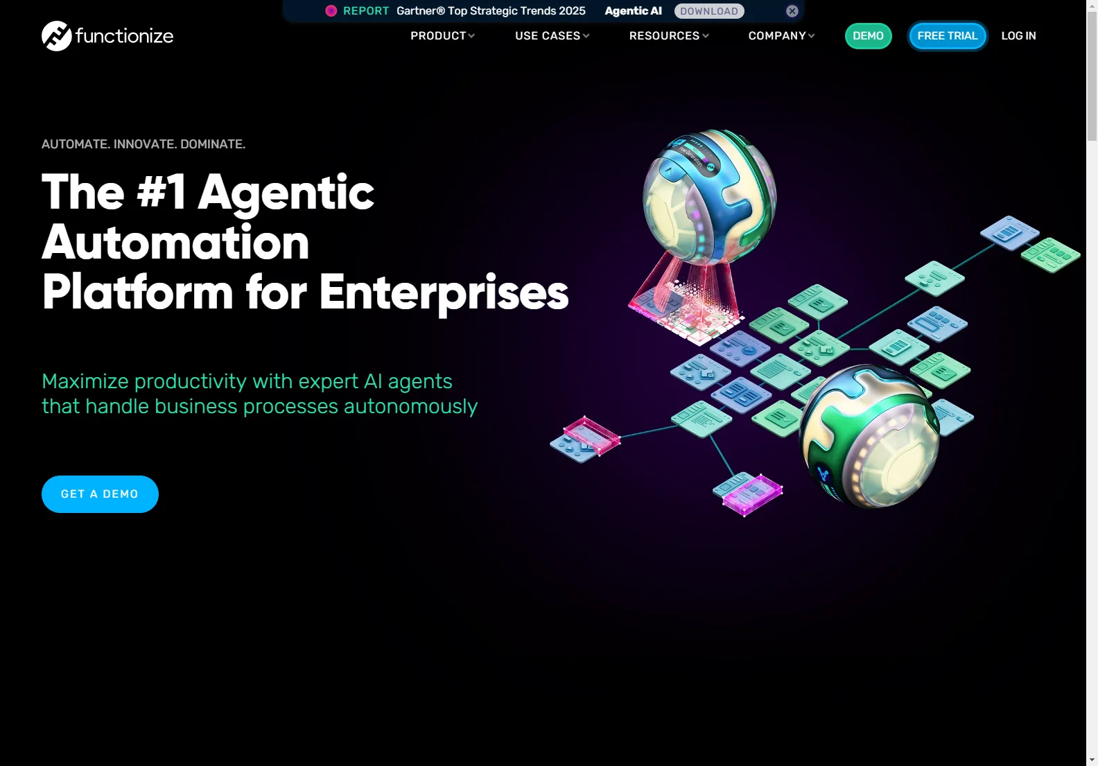 Functionize: AI-Powered Agentic Automation for Enterprise Productivity