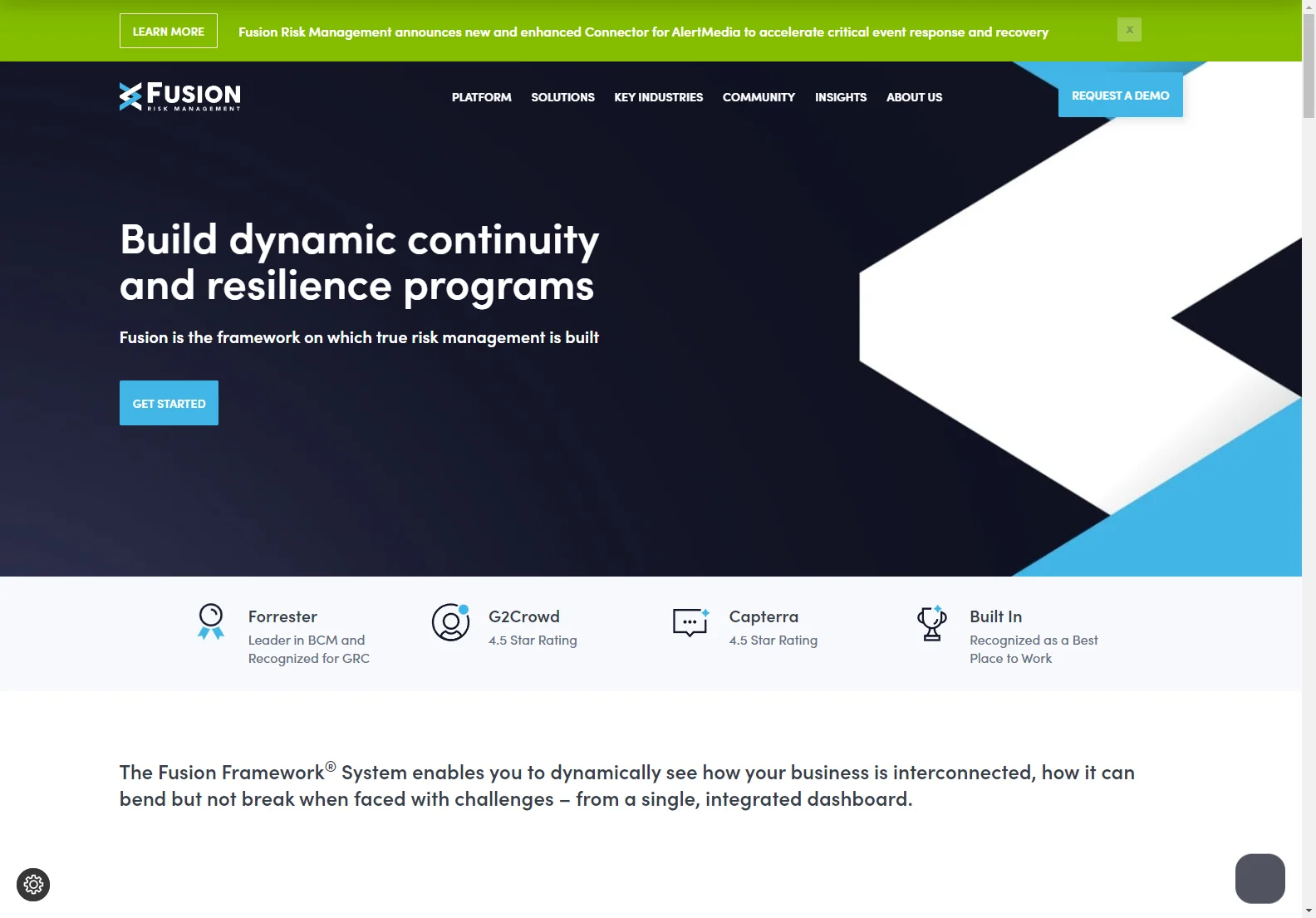 Fusion Risk Management: Enterprise Software for Resilience and Business Continuity