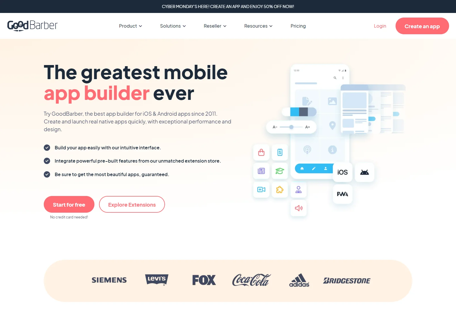 GoodBarber: No-Code App Builder for Stunning iOS & Android Apps