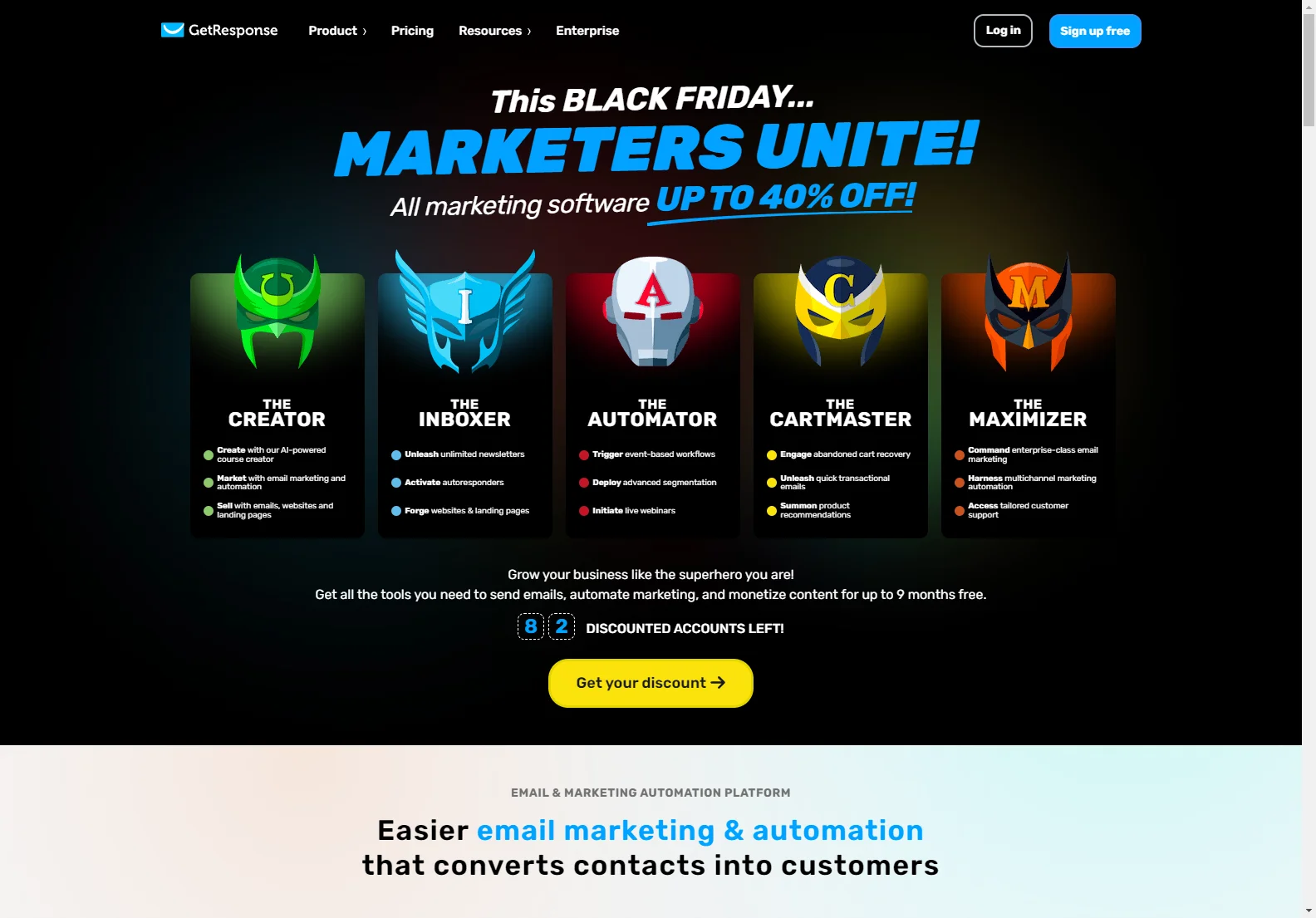 GetResponse: AI-Powered Email Marketing & Automation Platform