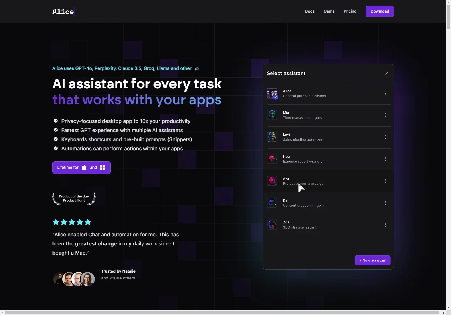 Alice: The AI Assistant That Integrates with Your Apps to 10x Your Productivity