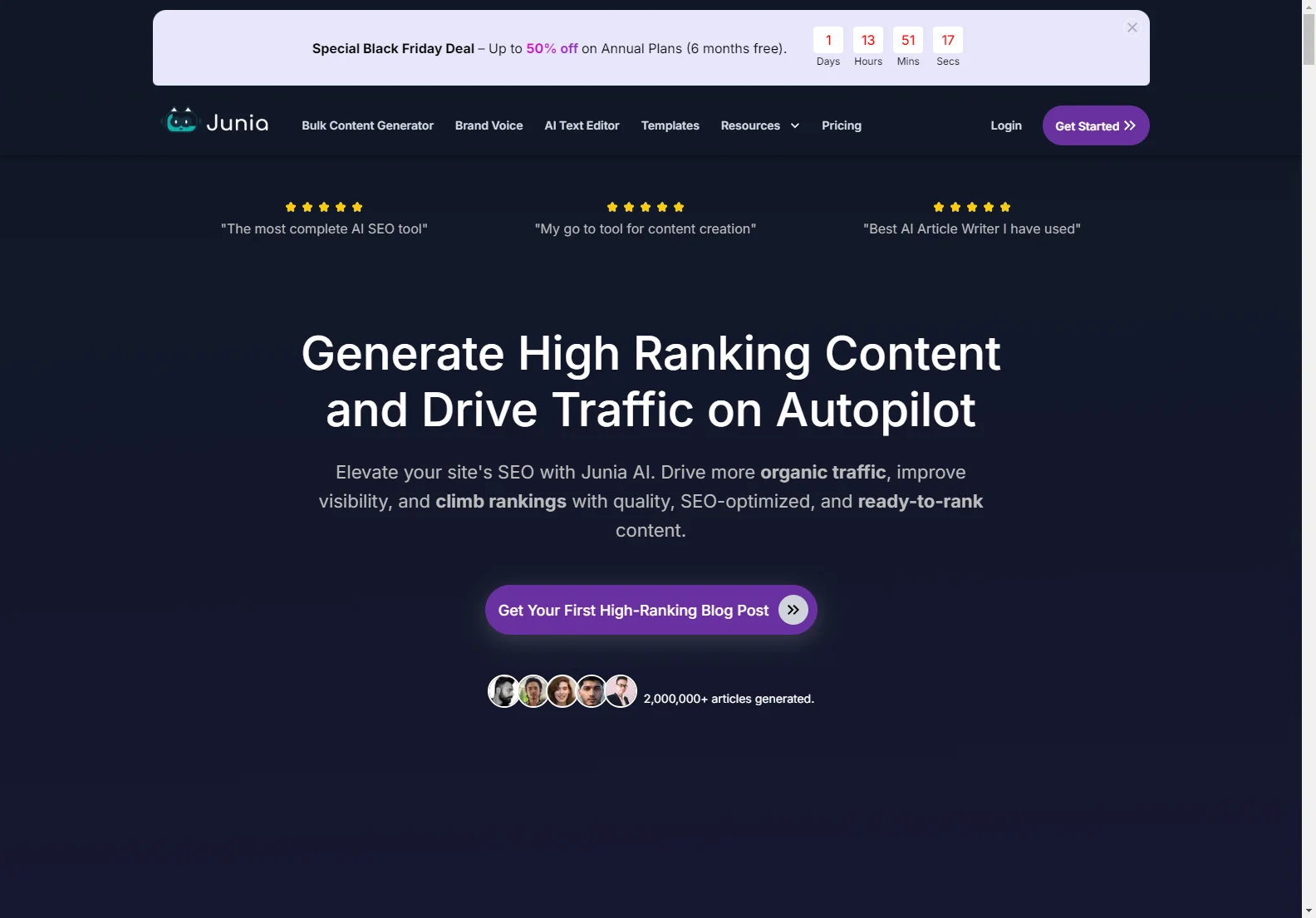 Junia AI: The #1 AI Writer for SEO & Content Generation