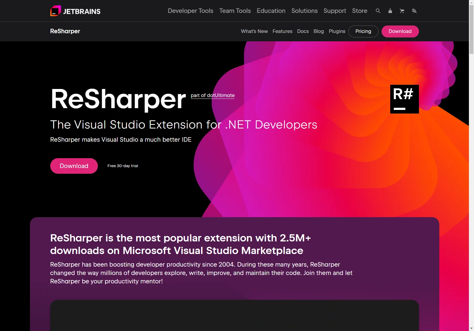 ReSharper: AI-Powered Visual Studio Extension for Enhanced .NET Development